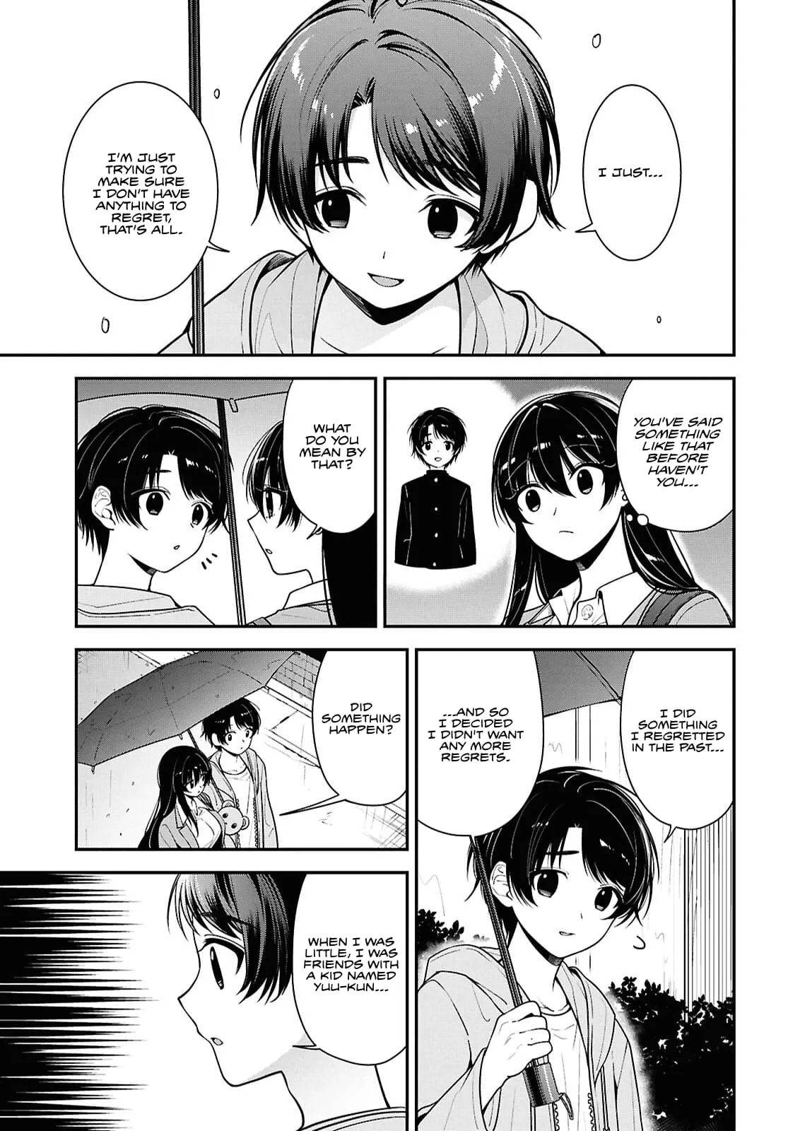 Tonari no Seki no Yankee Shimizu-san ga Kami o Kuroku Sometekita - Chapter 8.1 - Page 15