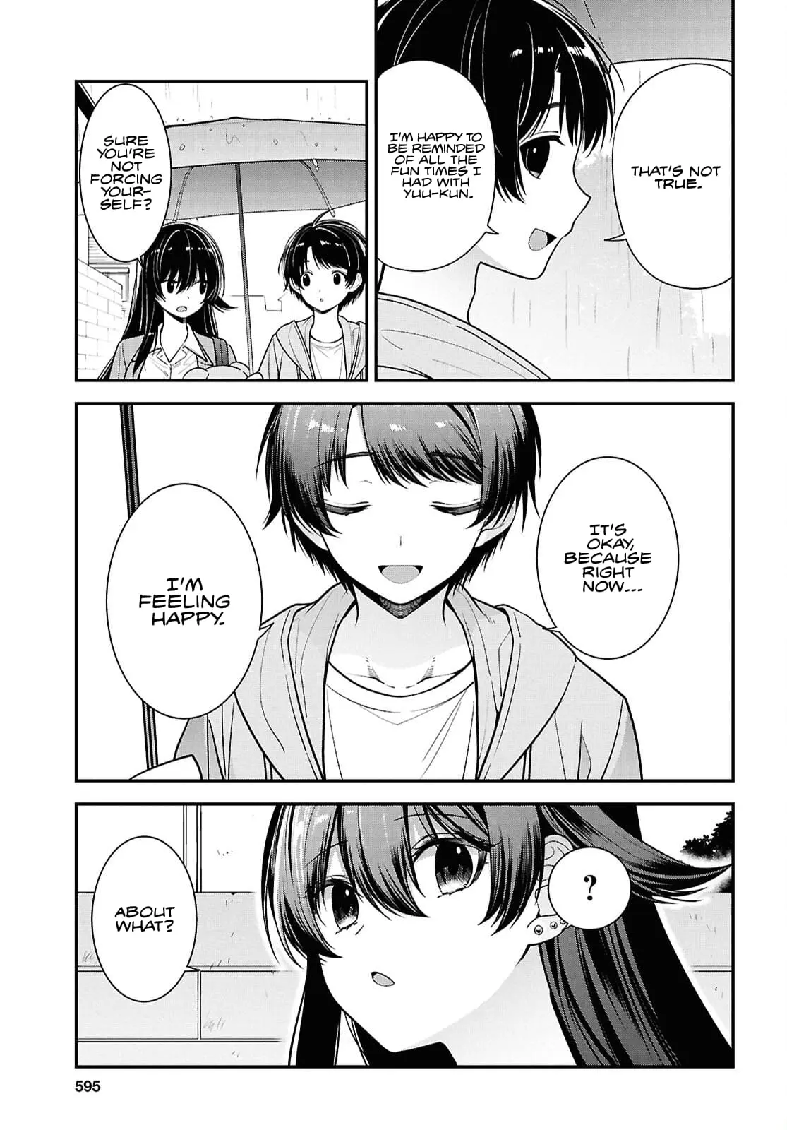 Tonari no Seki no Yankee Shimizu-san ga Kami o Kuroku Sometekita - Chapter 8.2 - Page 3