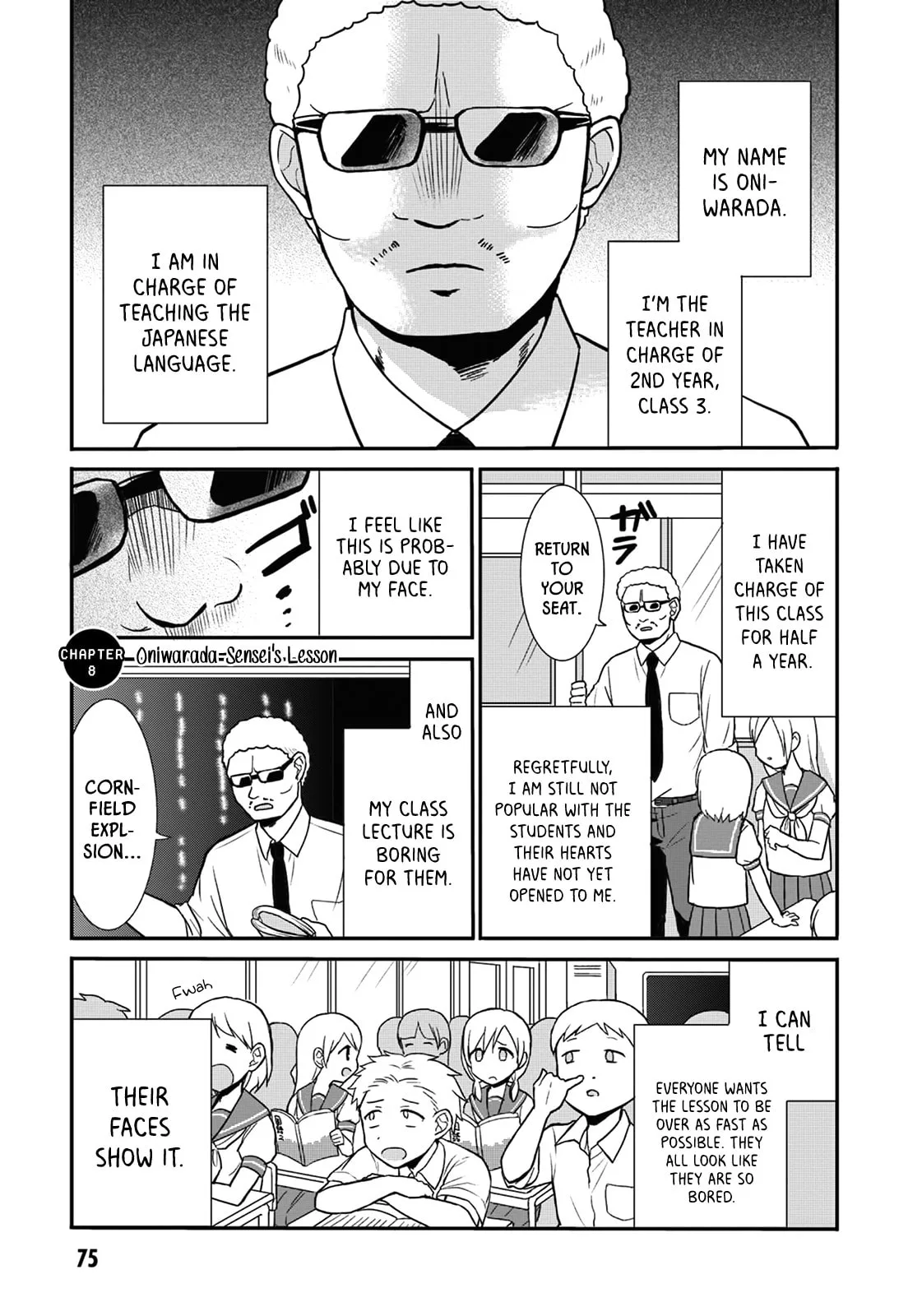 Inexpressive Kashiwada and Expressive Oota - Chapter 8 - Page 1