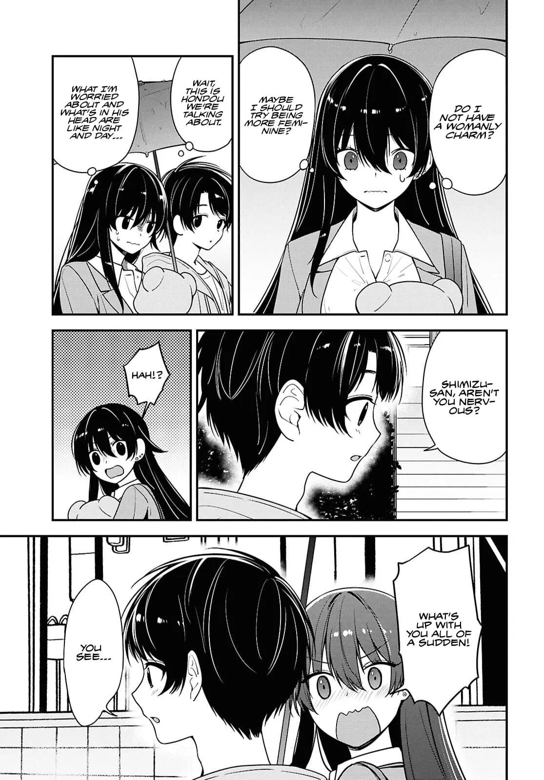Tonari no Seki no Yankee Shimizu-san ga Kami o Kuroku Sometekita - Chapter 8.2 - Page 10