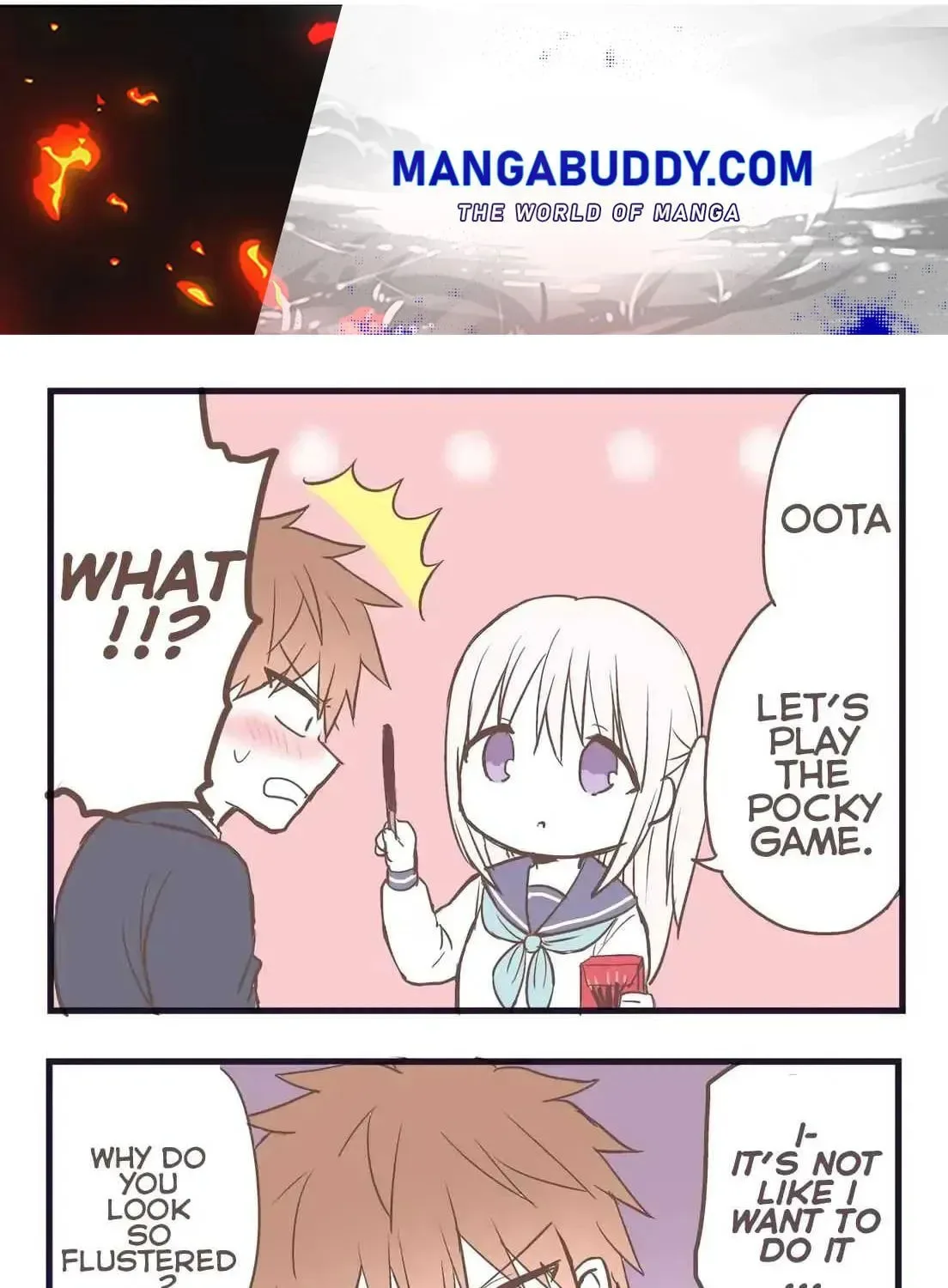 Inexpressive Kashiwada and Expressive Oota - Chapter 8.1 - Page 1