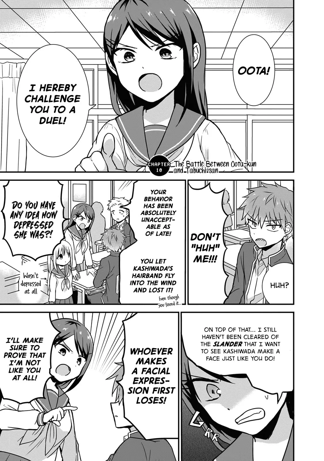 Inexpressive Kashiwada and Expressive Oota - Chapter 10 - Page 1