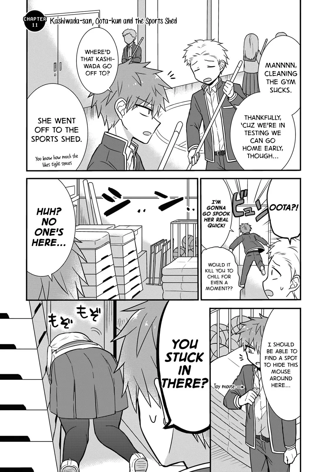 Inexpressive Kashiwada and Expressive Oota - Chapter 11 - Page 1