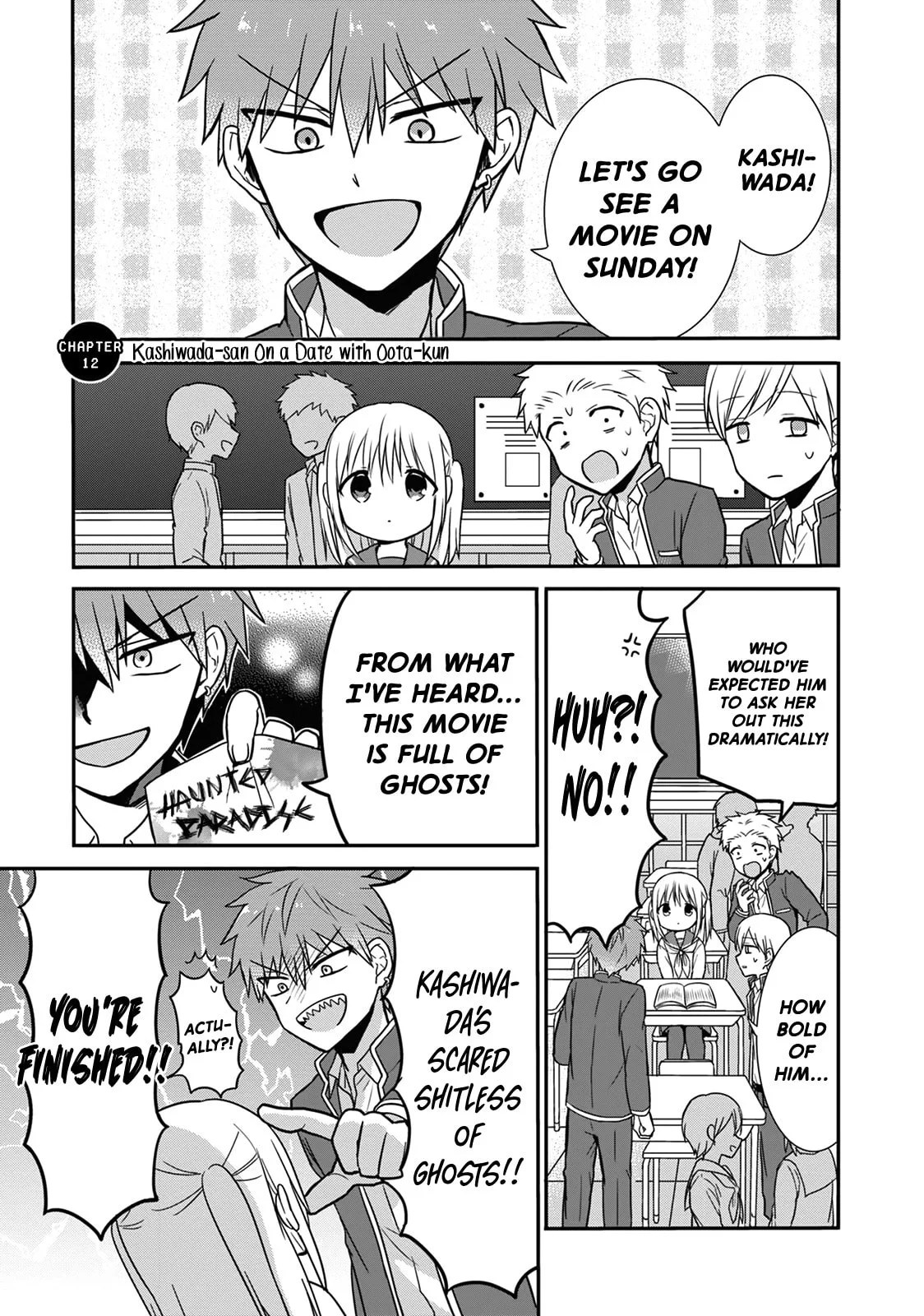Inexpressive Kashiwada and Expressive Oota - Chapter 12 - Page 1