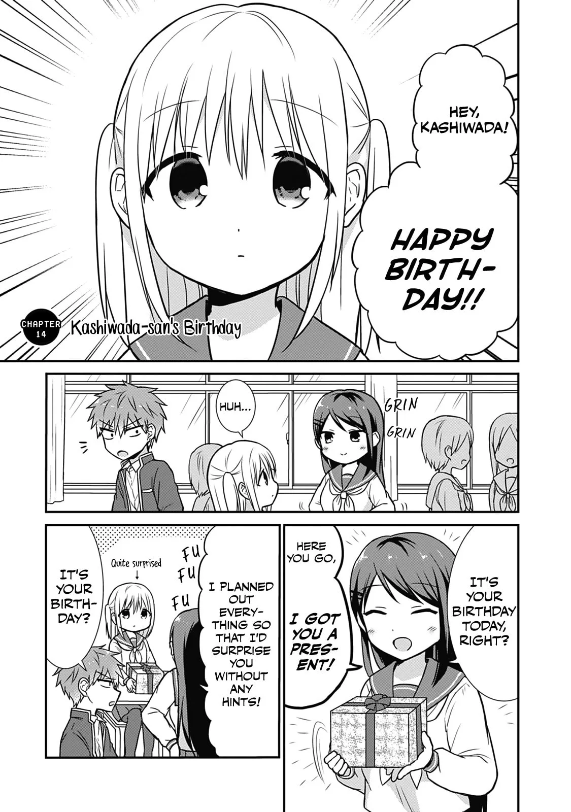 Inexpressive Kashiwada and Expressive Oota - Chapter 14 - Page 4