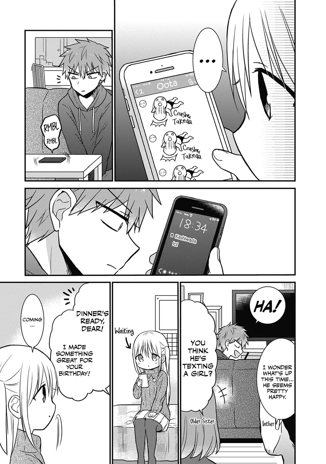 Inexpressive Kashiwada and Expressive Oota - Chapter 14 - Page 10