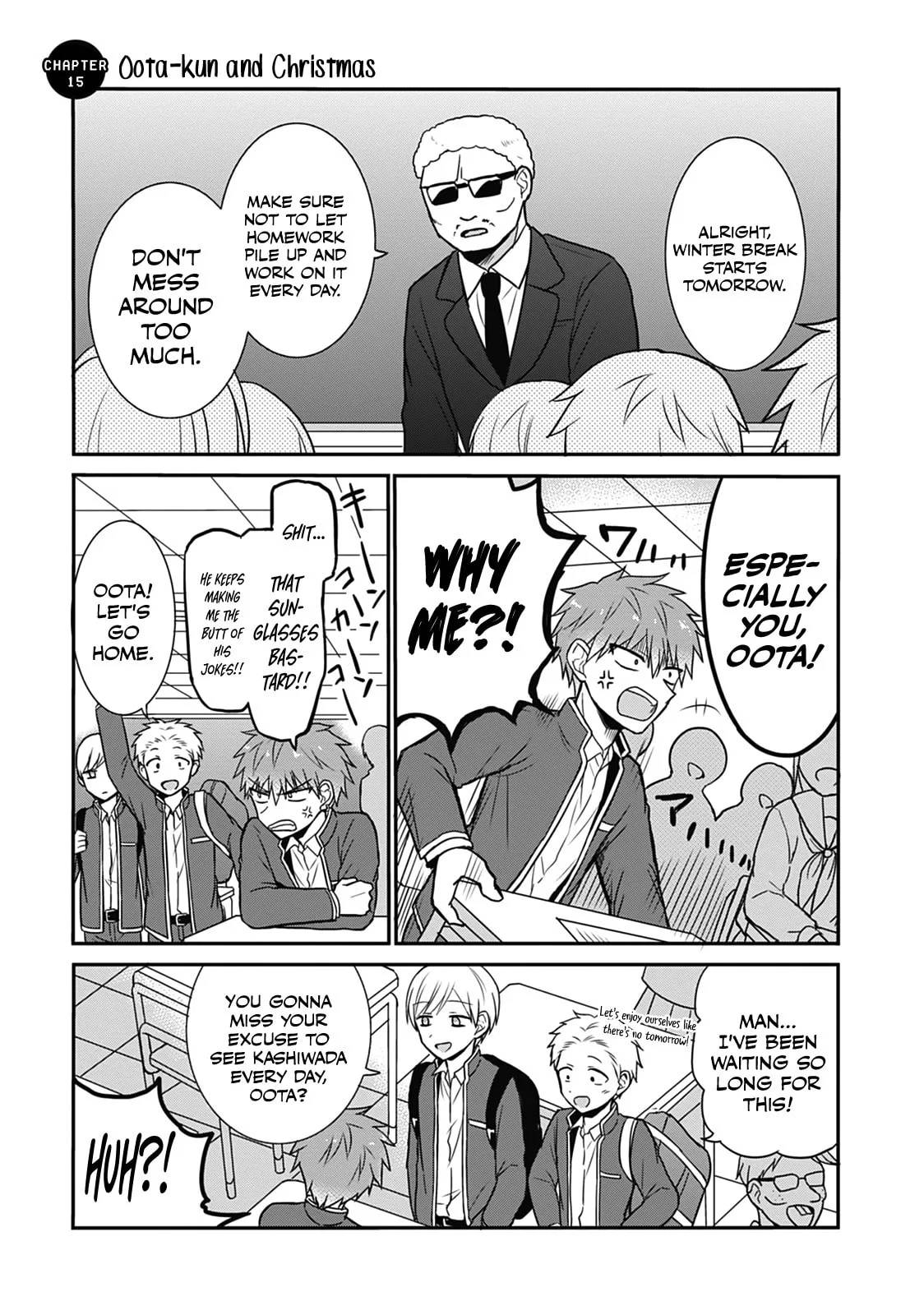 Inexpressive Kashiwada and Expressive Oota - Chapter 15 - Page 1