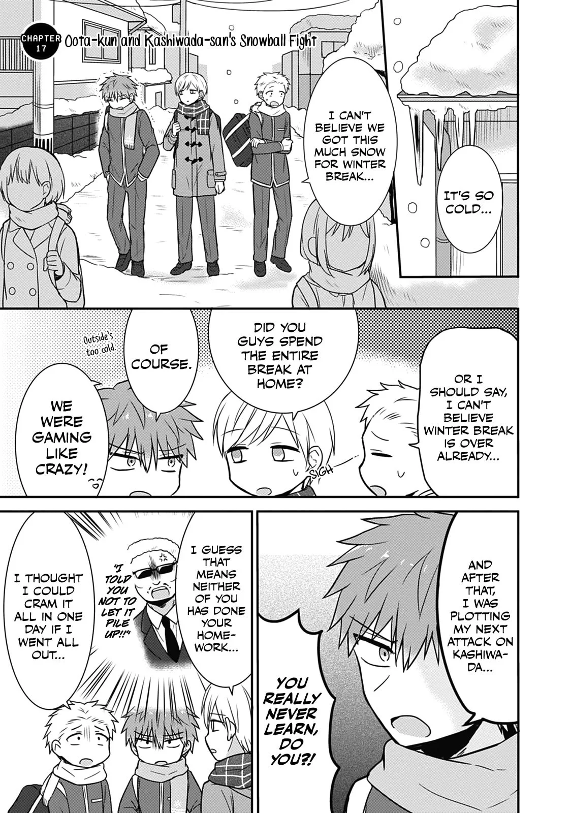 Inexpressive Kashiwada and Expressive Oota - Chapter 17 - Page 1