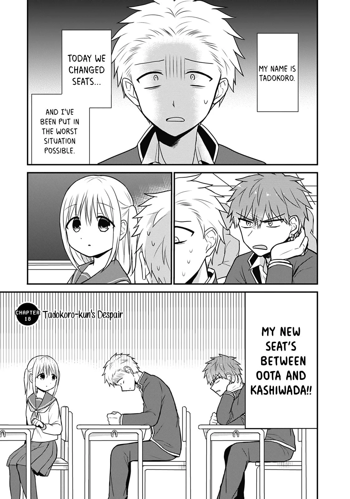 Inexpressive Kashiwada and Expressive Oota - Chapter 18 - Page 1