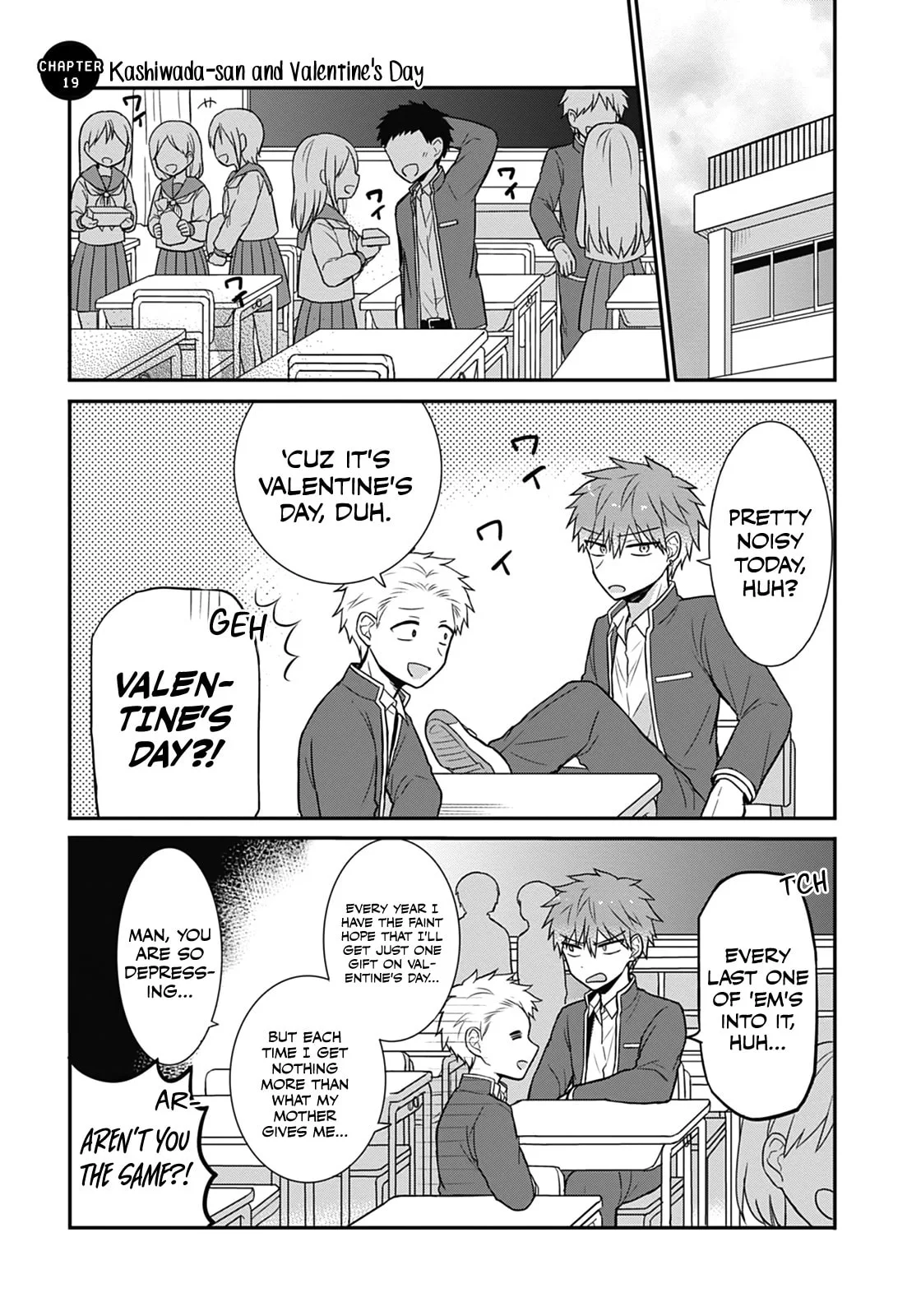 Inexpressive Kashiwada and Expressive Oota - Chapter 19 - Page 1