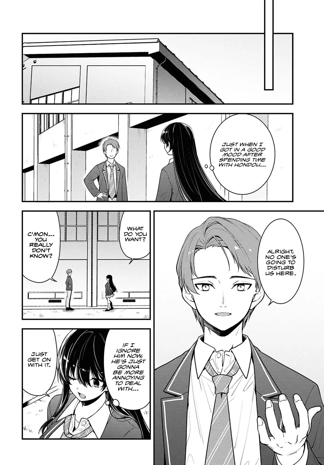 Tonari no Seki no Yankee Shimizu-san ga Kami o Kuroku Sometekita - Chapter 9 - Page 10