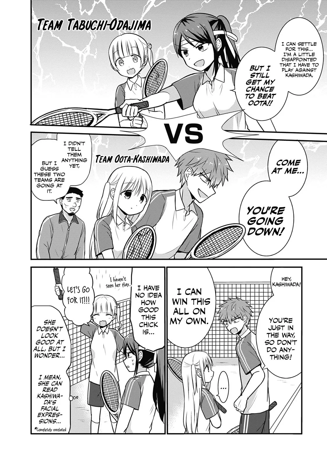 Inexpressive Kashiwada and Expressive Oota - Chapter 24 - Page 4