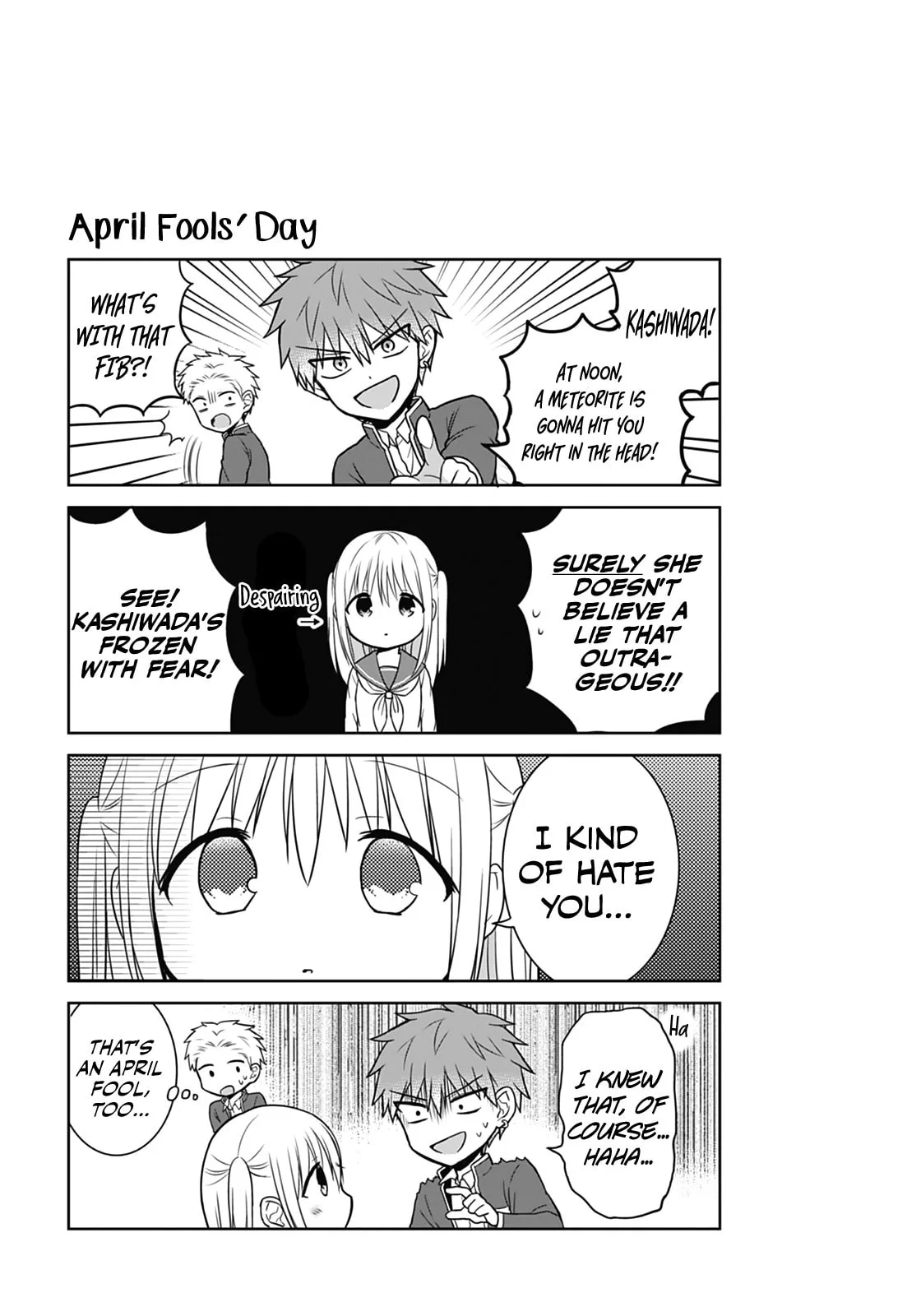 Inexpressive Kashiwada and Expressive Oota - Chapter 25 - Page 9