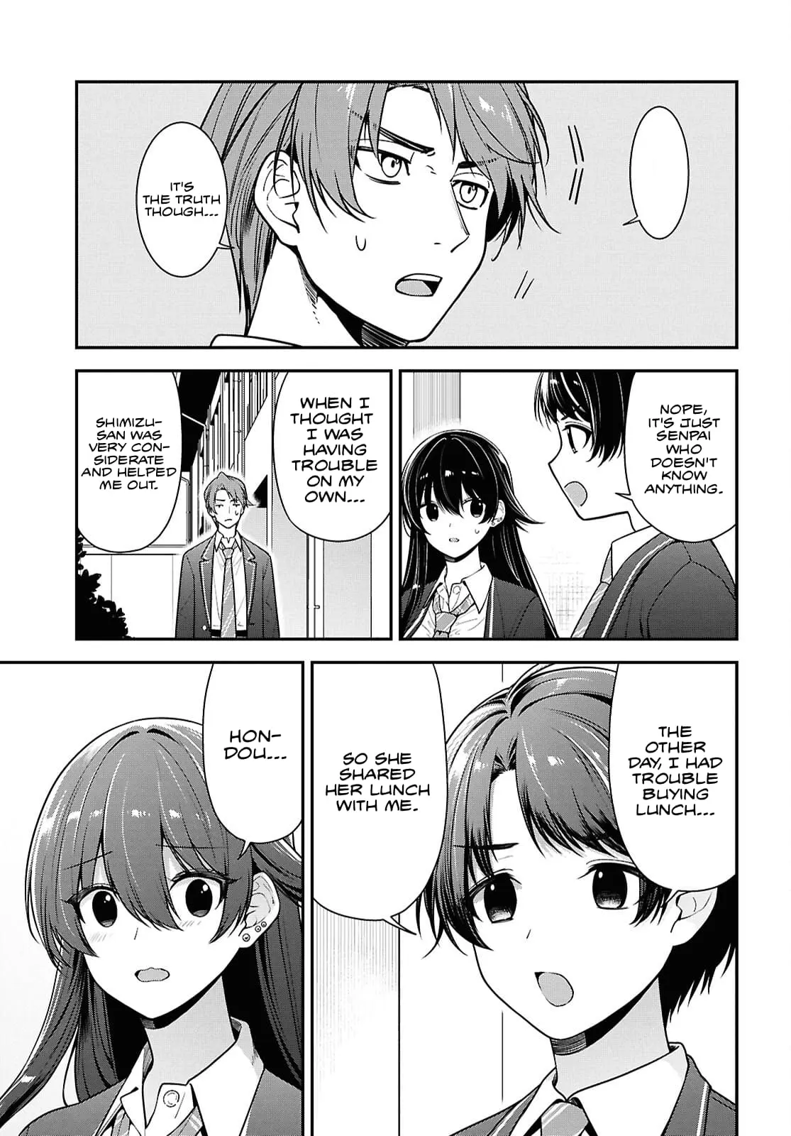 Tonari no Seki no Yankee Shimizu-san ga Kami o Kuroku Sometekita - Chapter 9 - Page 23