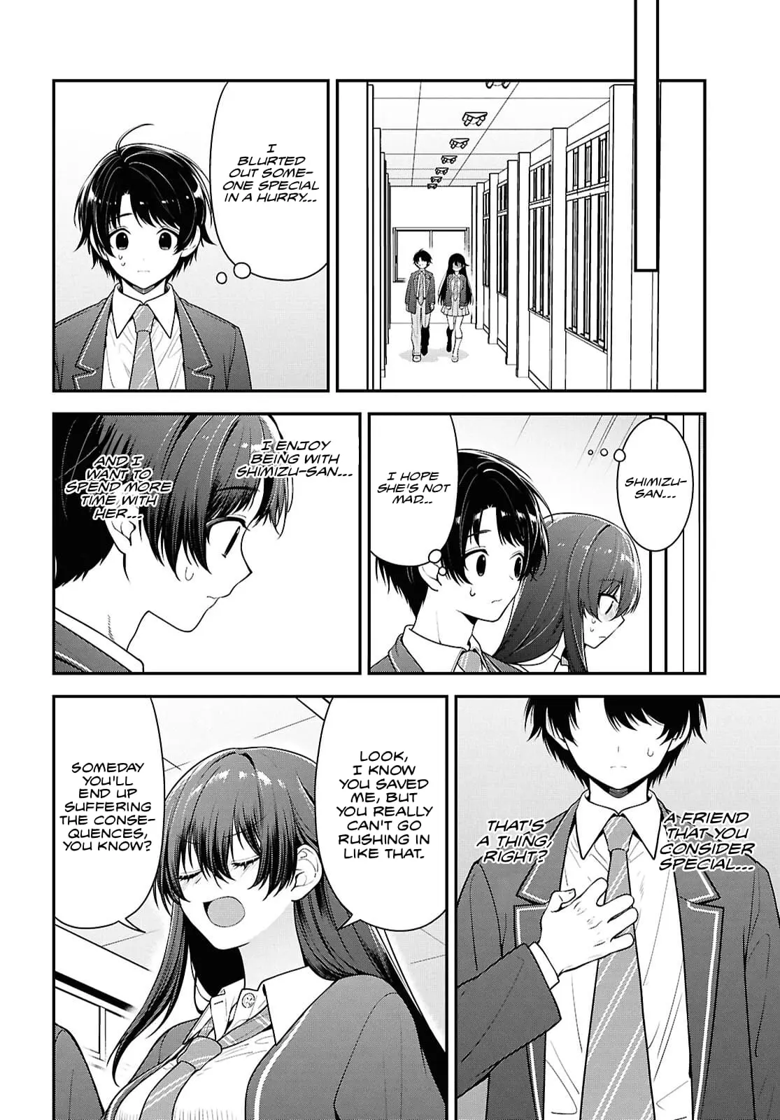 Tonari no Seki no Yankee Shimizu-san ga Kami o Kuroku Sometekita - Chapter 9 - Page 29