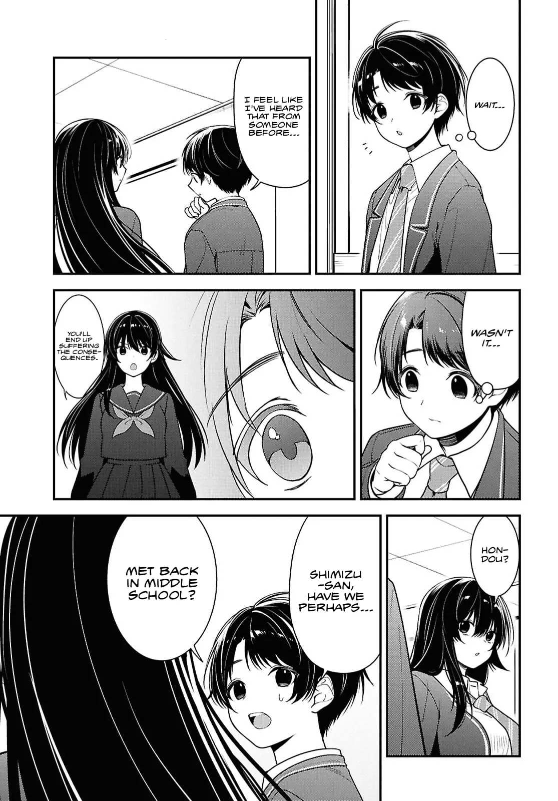 Tonari no Seki no Yankee Shimizu-san ga Kami o Kuroku Sometekita - Chapter 9 - Page 30