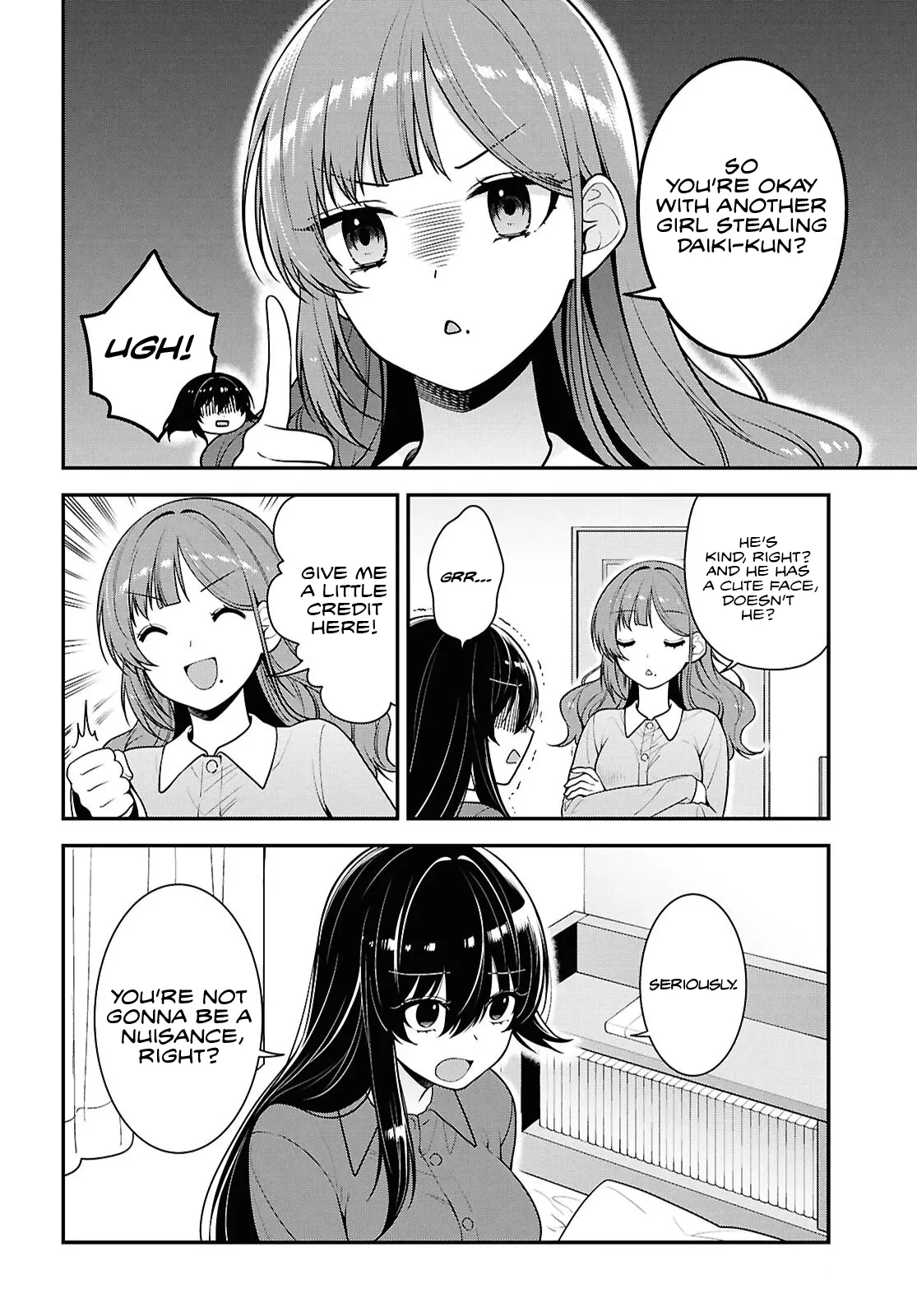 Tonari no Seki no Yankee Shimizu-san ga Kami o Kuroku Sometekita - Chapter 10 - Page 4