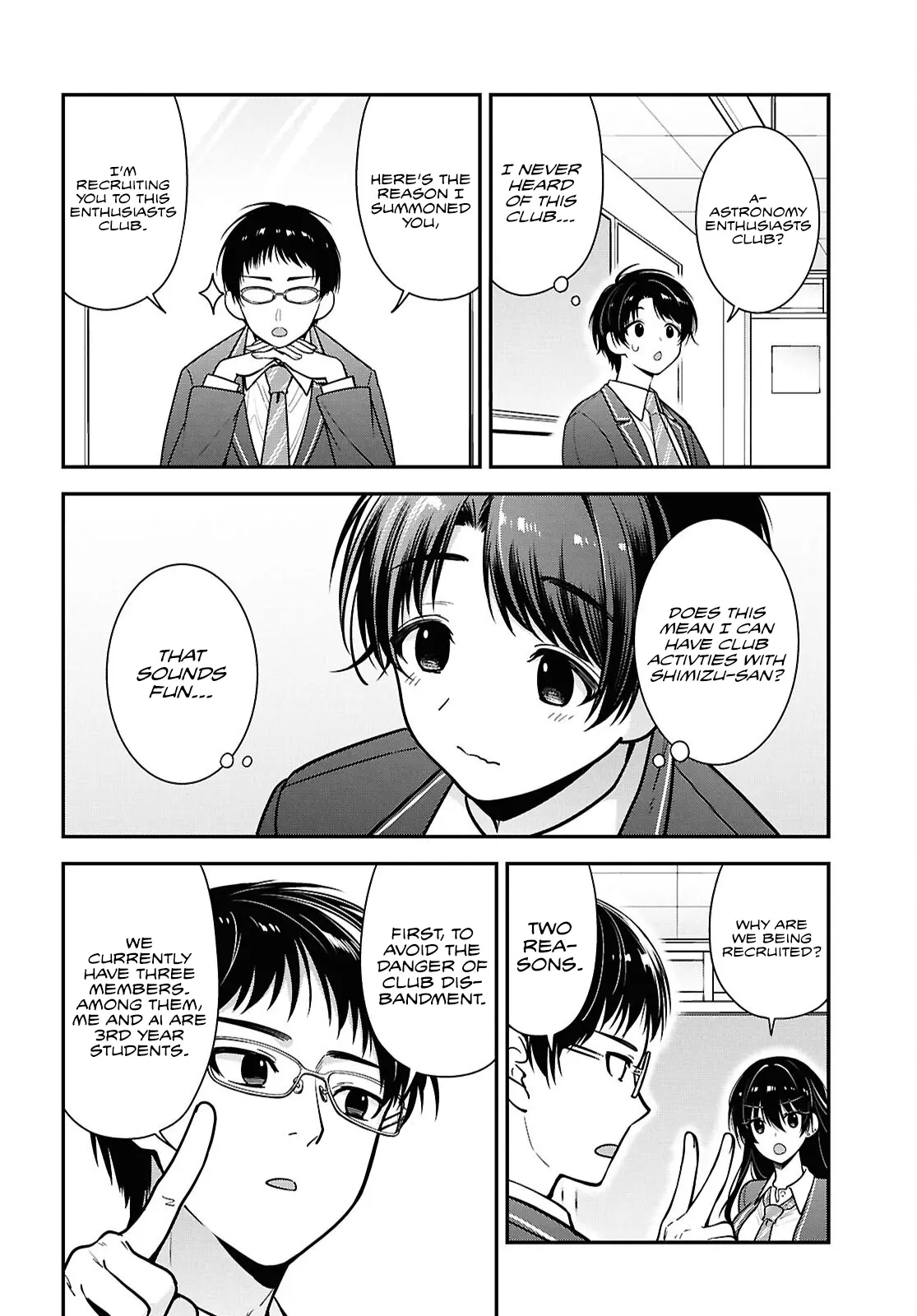 Tonari no Seki no Yankee Shimizu-san ga Kami o Kuroku Sometekita - Chapter 10 - Page 18