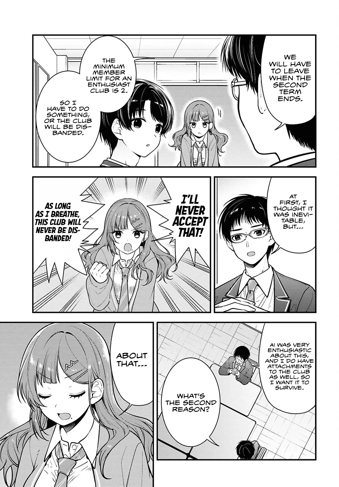 Tonari no Seki no Yankee Shimizu-san ga Kami o Kuroku Sometekita - Chapter 10 - Page 19