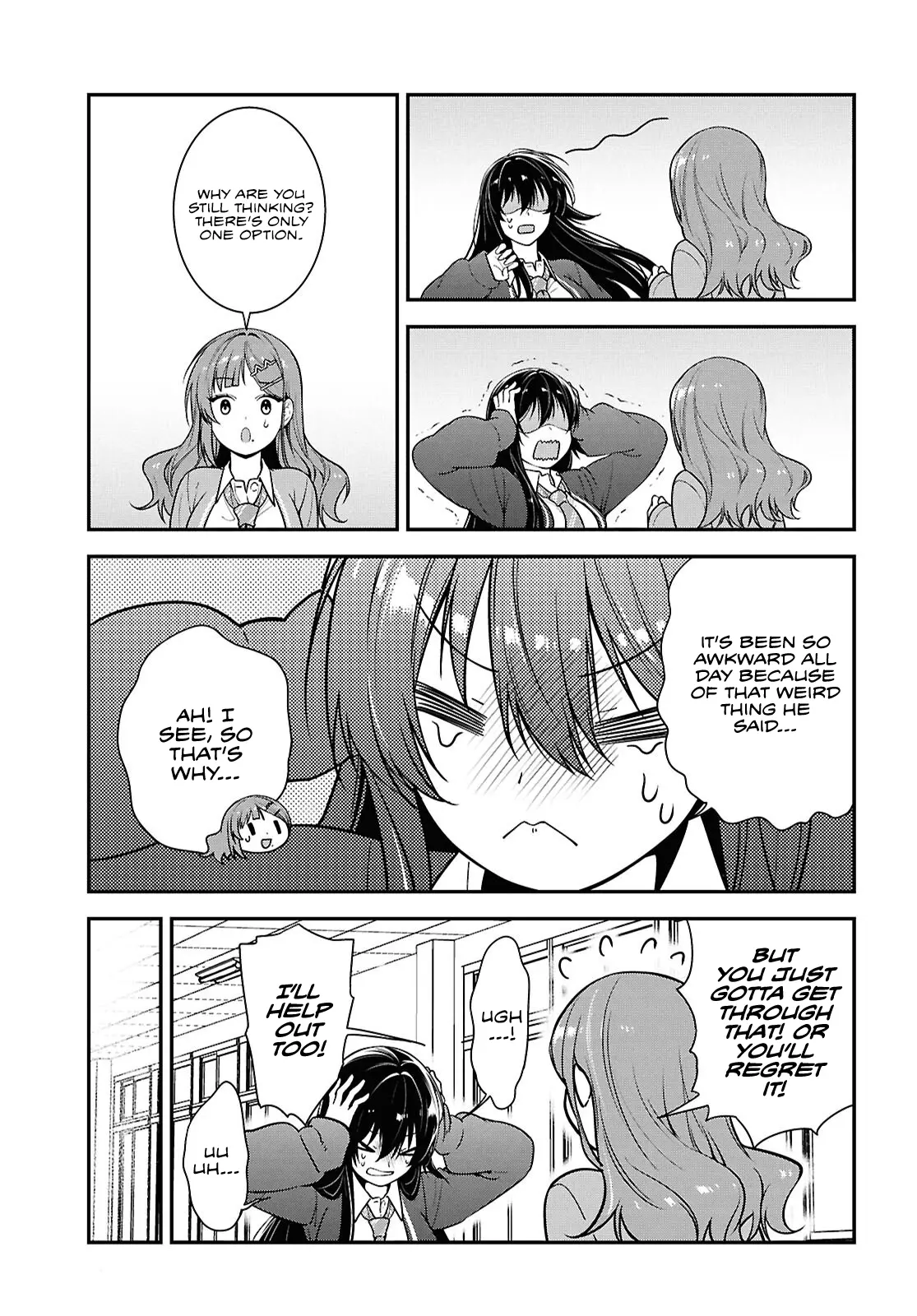 Tonari no Seki no Yankee Shimizu-san ga Kami o Kuroku Sometekita - Chapter 10 - Page 29