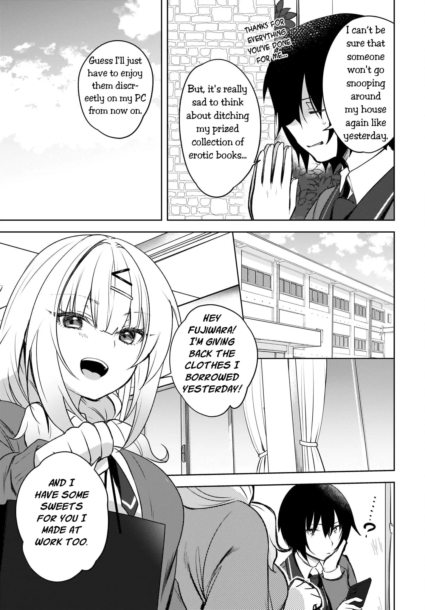 Ushiro no Seki no Gyaru ni Sukarete Shimatta -Mou Ore wa Damekamoshirenai- - Chapter 1 - Page 12
