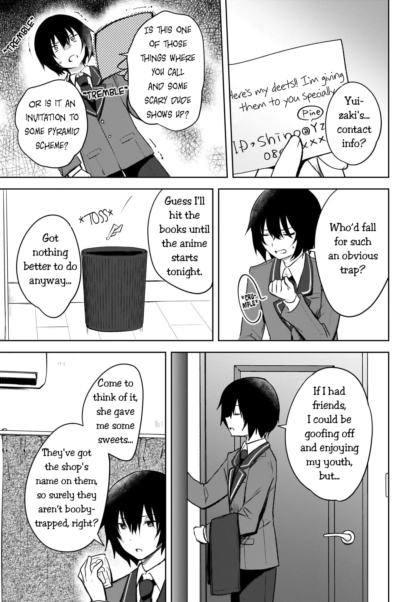 Ushiro no Seki no Gyaru ni Sukarete Shimatta -Mou Ore wa Damekamoshirenai- - Chapter 1 - Page 16