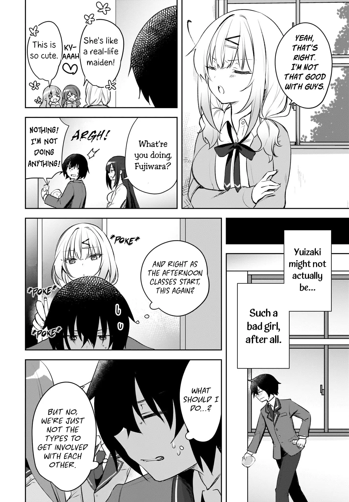 Ushiro no Seki no Gyaru ni Sukarete Shimatta -Mou Ore wa Damekamoshirenai- - Chapter 1 - Page 23