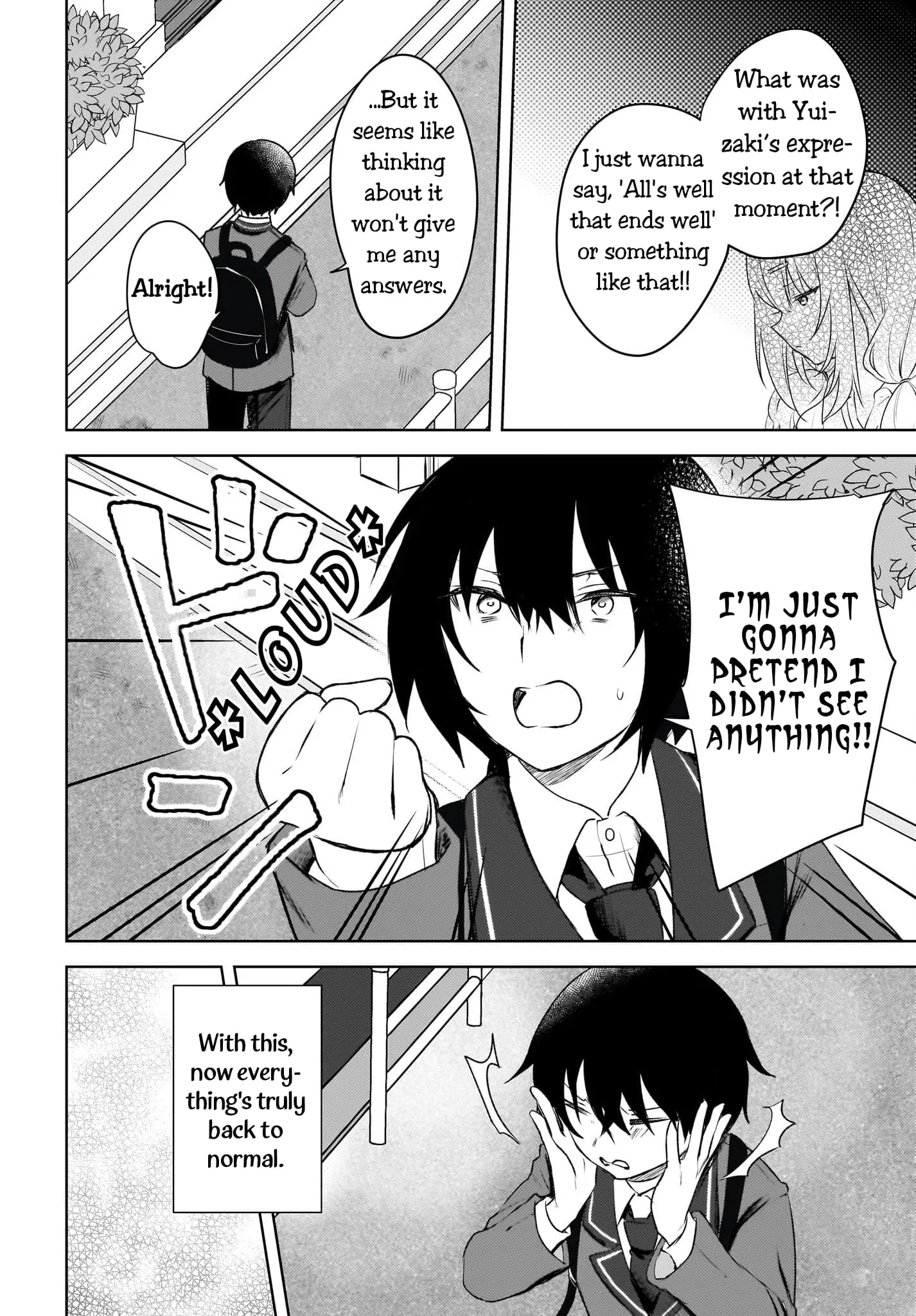 Ushiro no Seki no Gyaru ni Sukarete Shimatta -Mou Ore wa Damekamoshirenai- - Chapter 1 - Page 27
