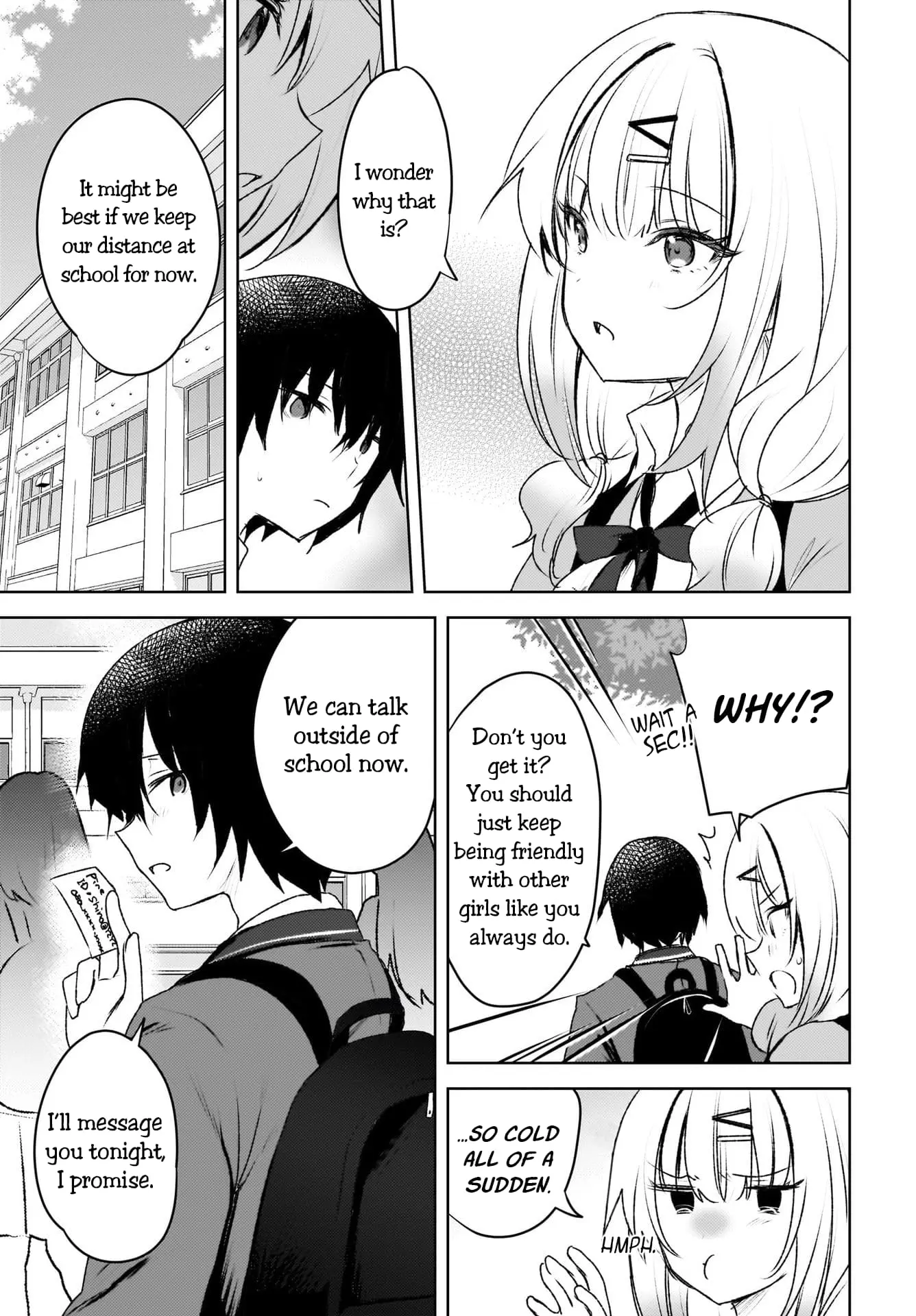 Ushiro no Seki no Gyaru ni Sukarete Shimatta -Mou Ore wa Damekamoshirenai- - Chapter 3 - Page 23