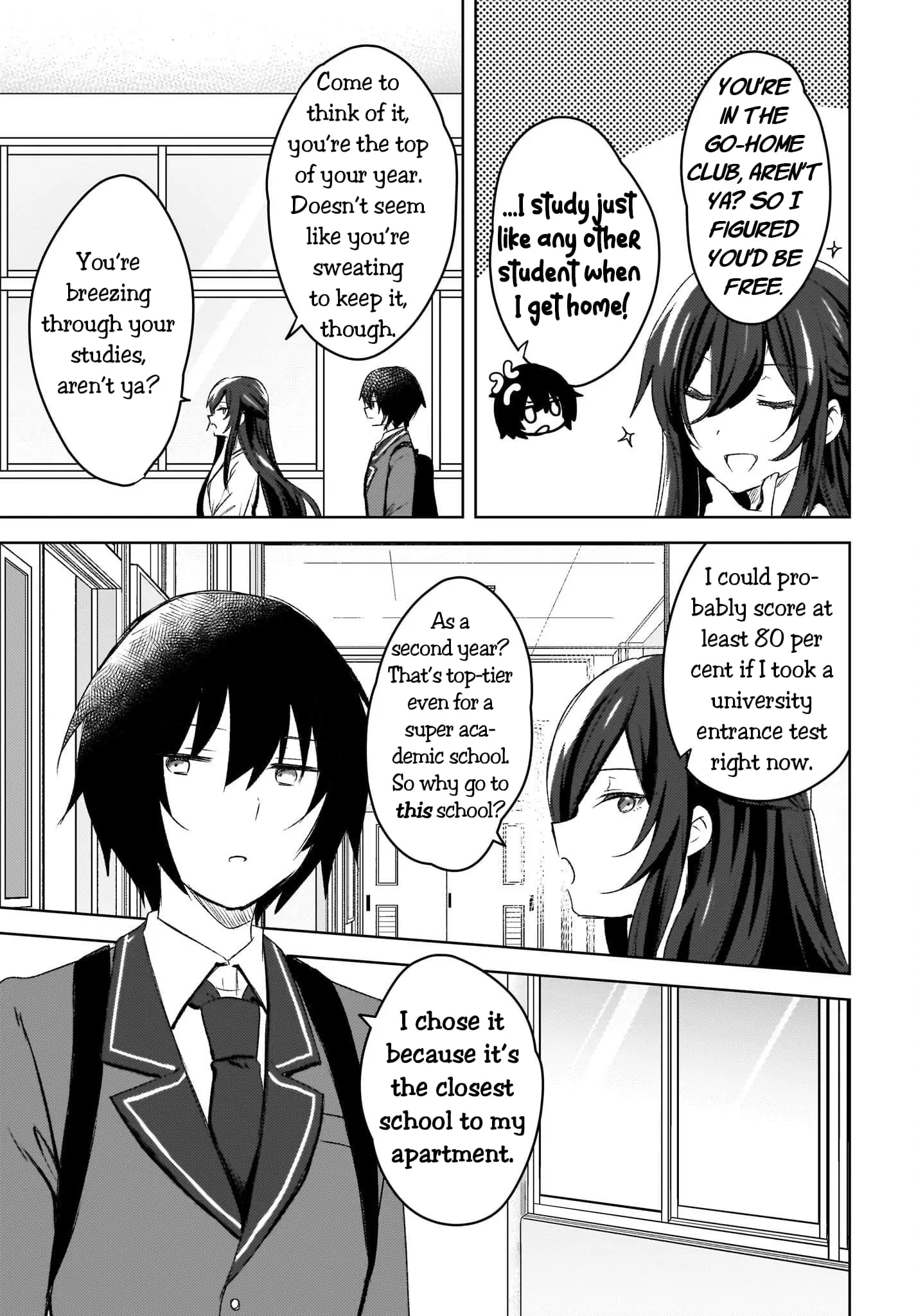 Ushiro no Seki no Gyaru ni Sukarete Shimatta -Mou Ore wa Damekamoshirenai- - Chapter 4 - Page 3