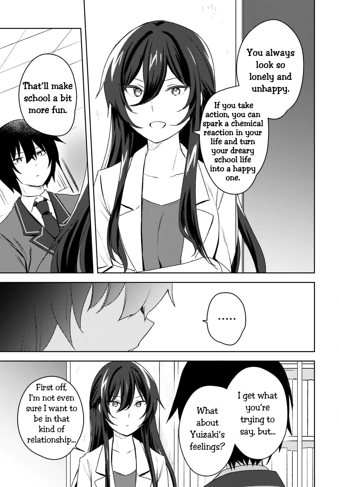 Ushiro no Seki no Gyaru ni Sukarete Shimatta -Mou Ore wa Damekamoshirenai- - Chapter 4 - Page 9