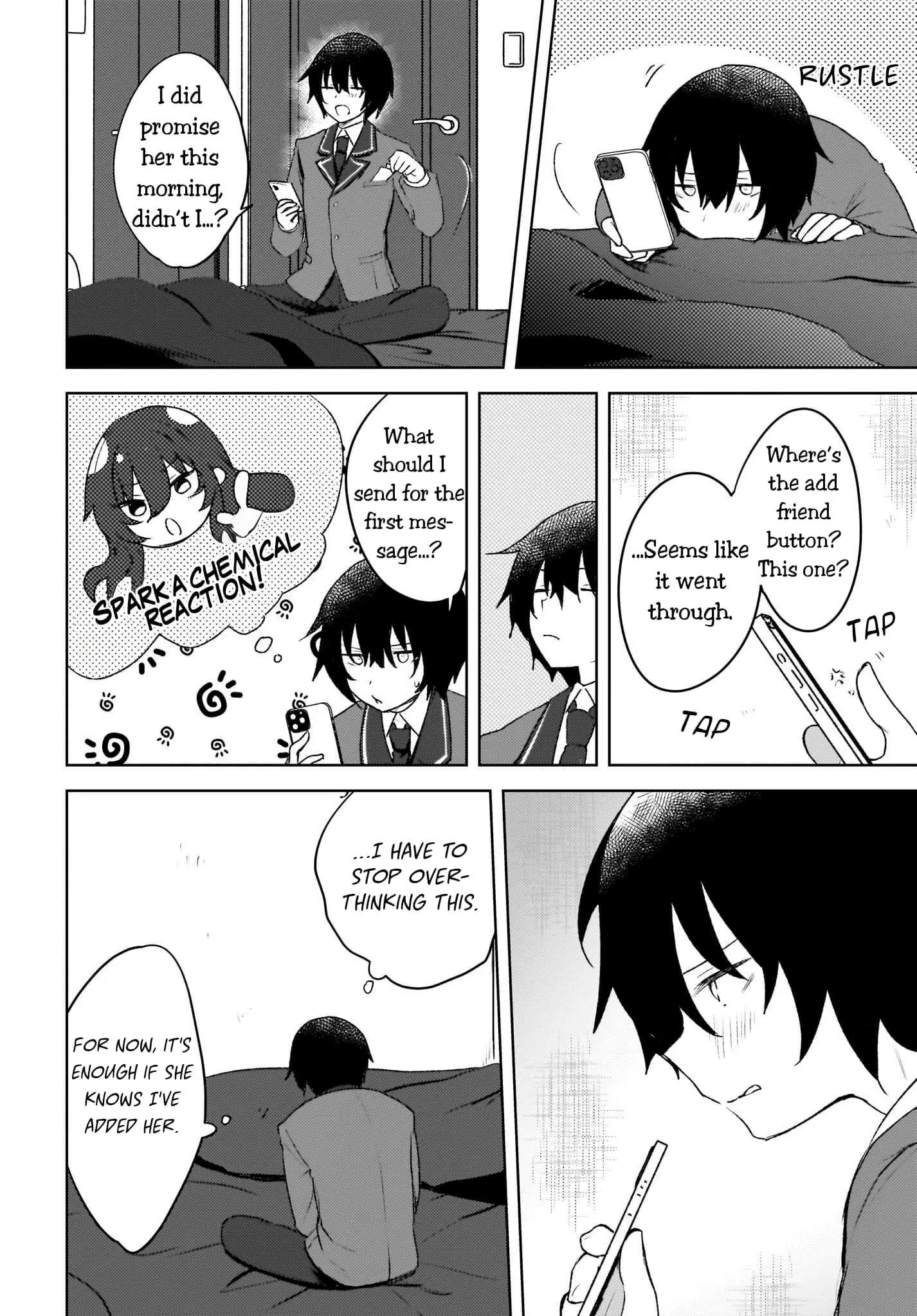 Ushiro no Seki no Gyaru ni Sukarete Shimatta -Mou Ore wa Damekamoshirenai- - Chapter 4 - Page 12
