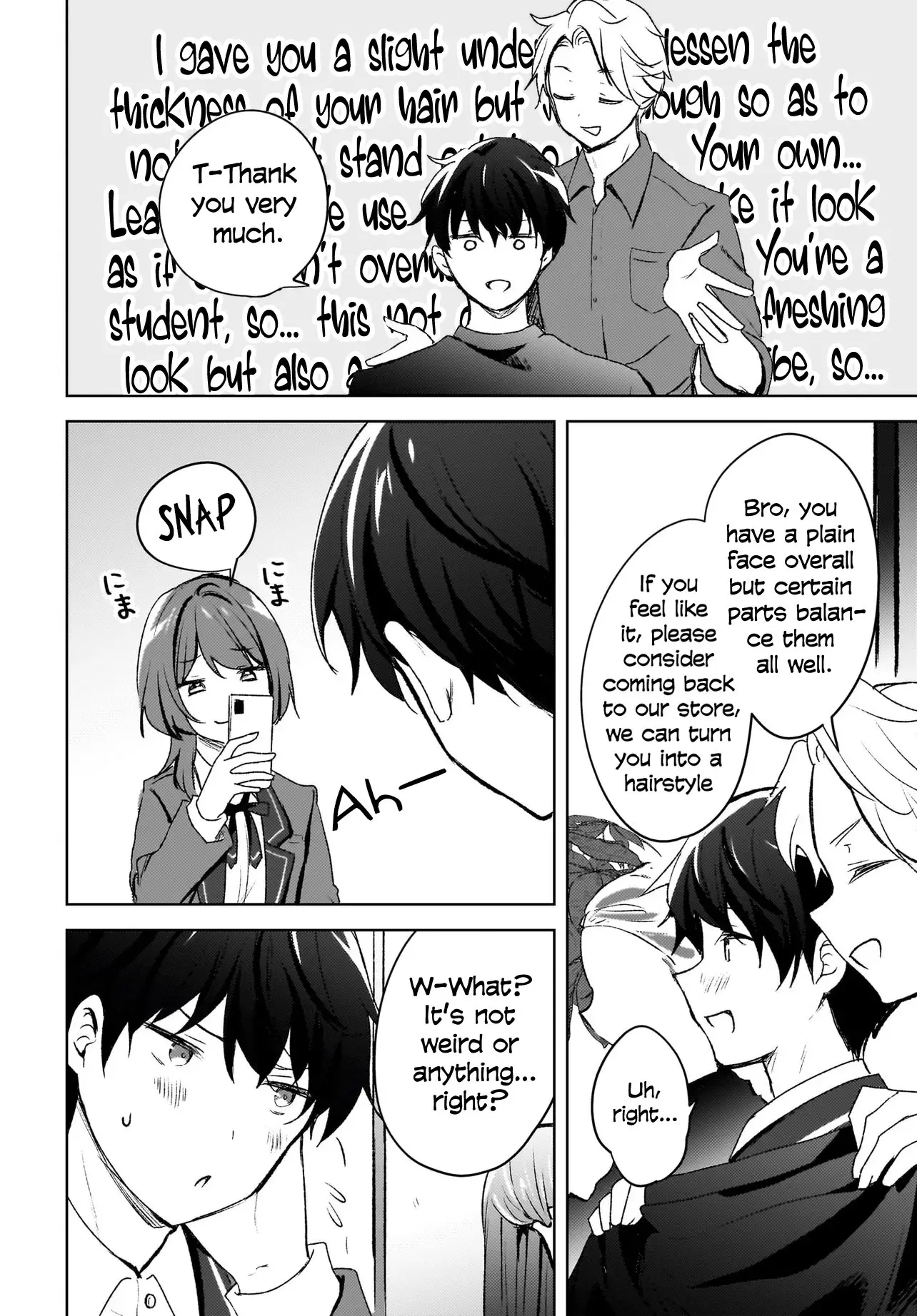 Ushiro no Seki no Gyaru ni Sukarete Shimatta -Mou Ore wa Damekamoshirenai- - Chapter 8 - Page 20