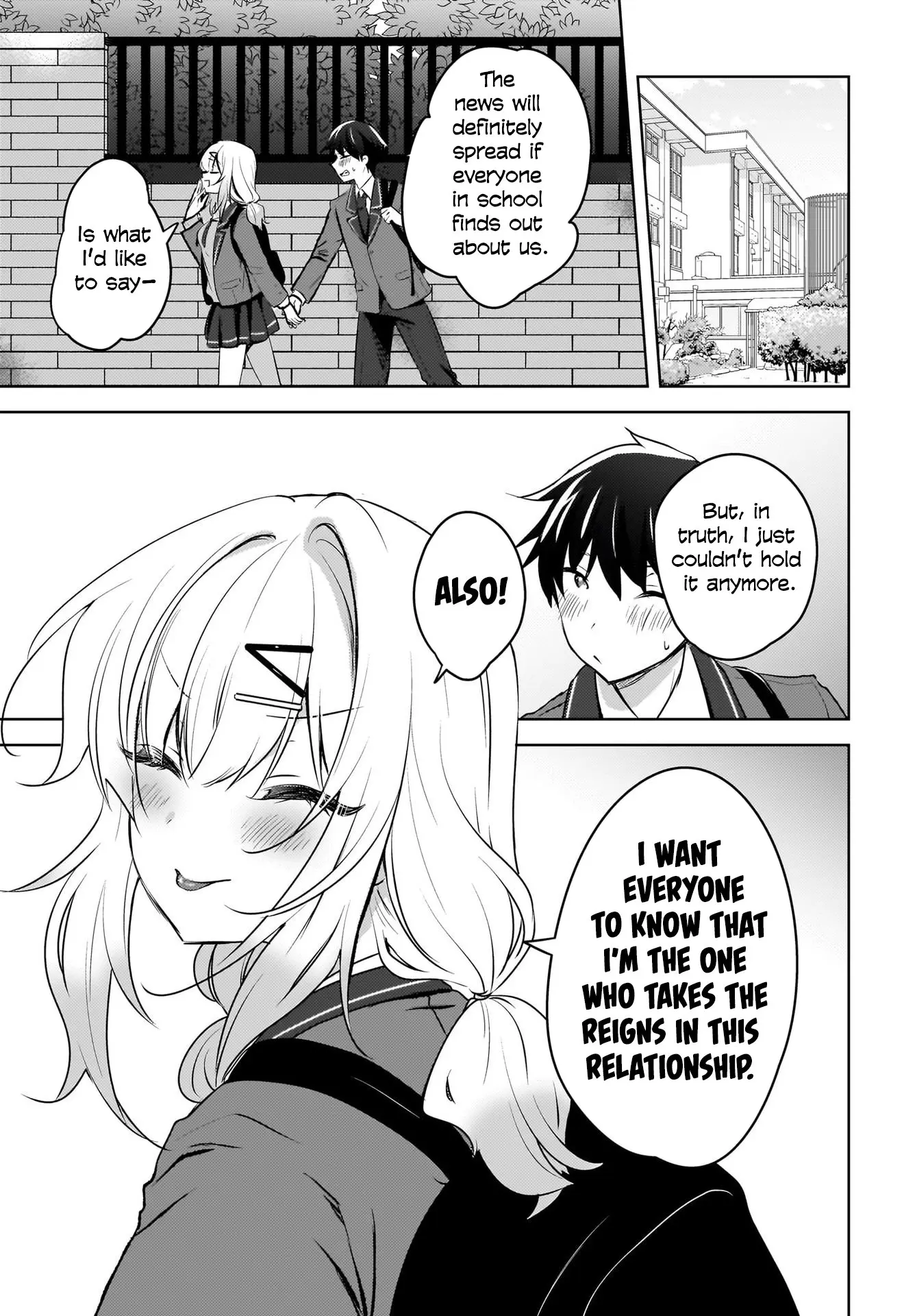 Ushiro no Seki no Gyaru ni Sukarete Shimatta -Mou Ore wa Damekamoshirenai- - Chapter 10 - Page 5