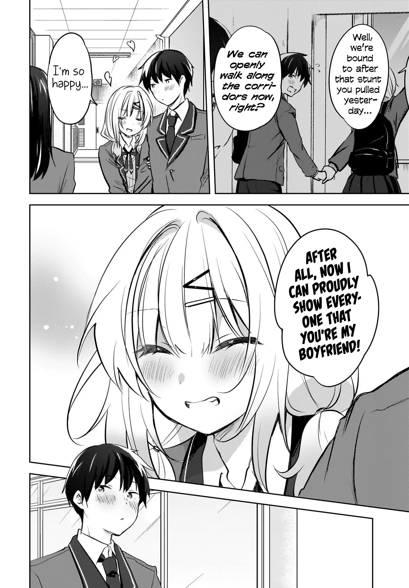 Ushiro no Seki no Gyaru ni Sukarete Shimatta -Mou Ore wa Damekamoshirenai- - Chapter 11 - Page 12