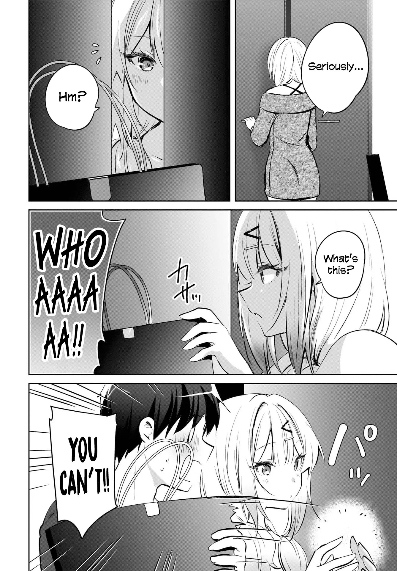 Ushiro no Seki no Gyaru ni Sukarete Shimatta -Mou Ore wa Damekamoshirenai- - Chapter 19 - Page 14