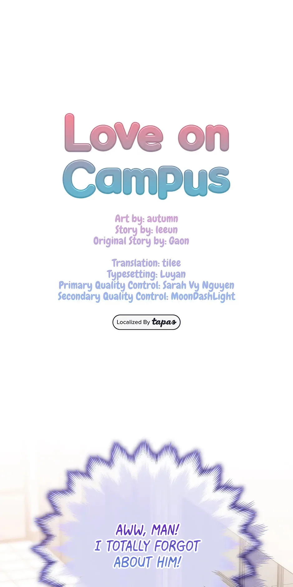 Love On Campus - Chapter 30 - Page 1