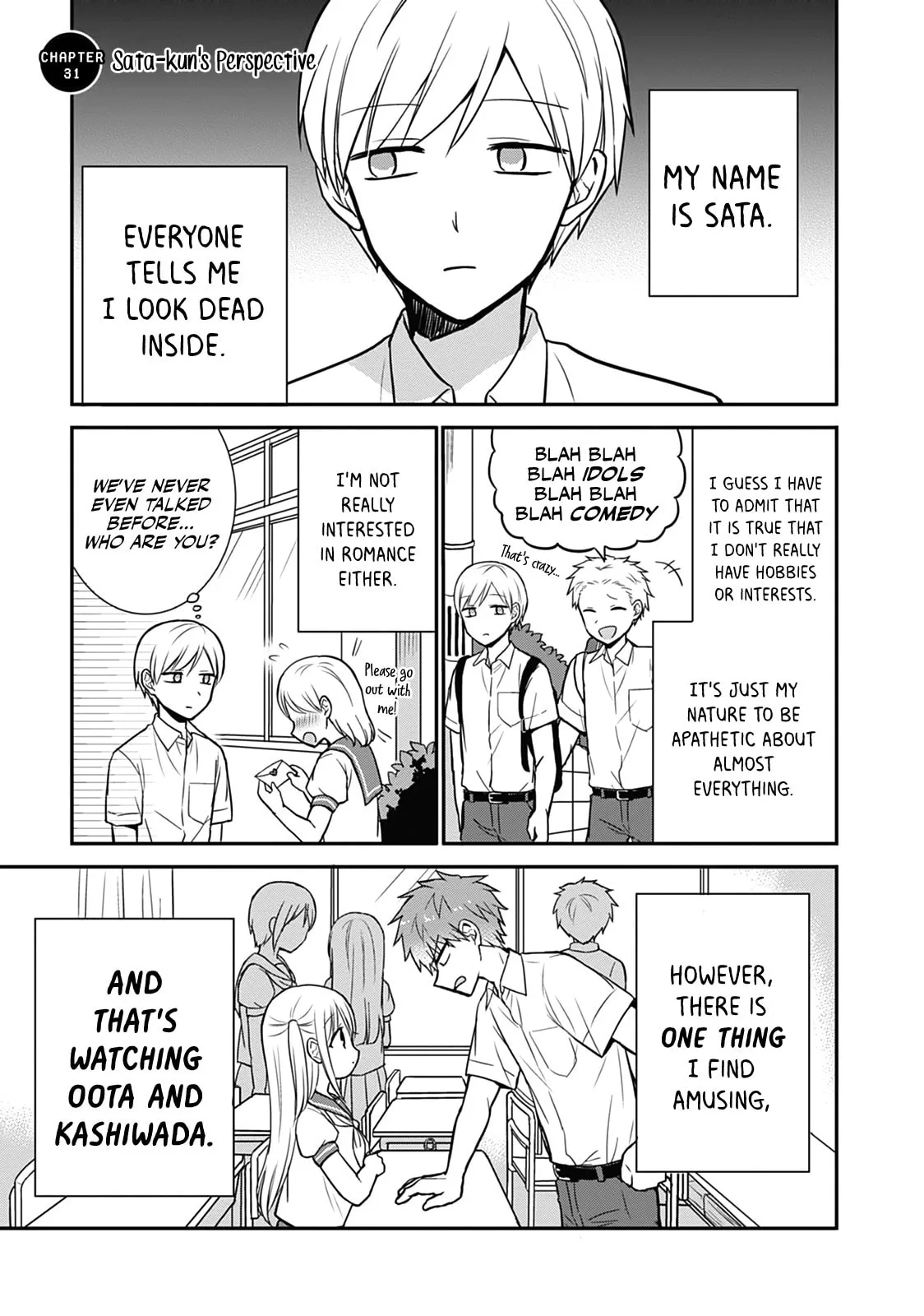 Inexpressive Kashiwada and Expressive Oota - Chapter 31 - Page 2