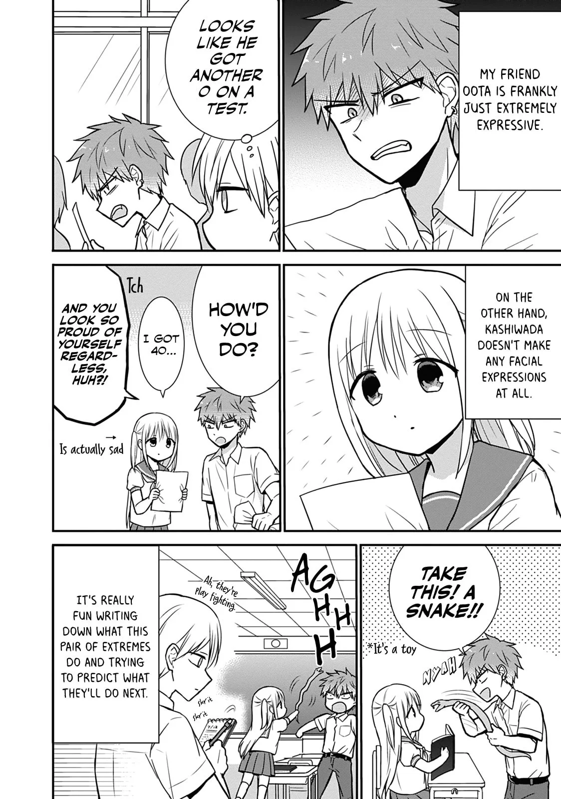 Inexpressive Kashiwada and Expressive Oota - Chapter 31 - Page 3