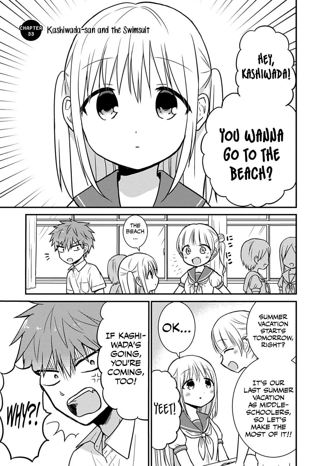 Inexpressive Kashiwada and Expressive Oota - Chapter 33 - Page 2