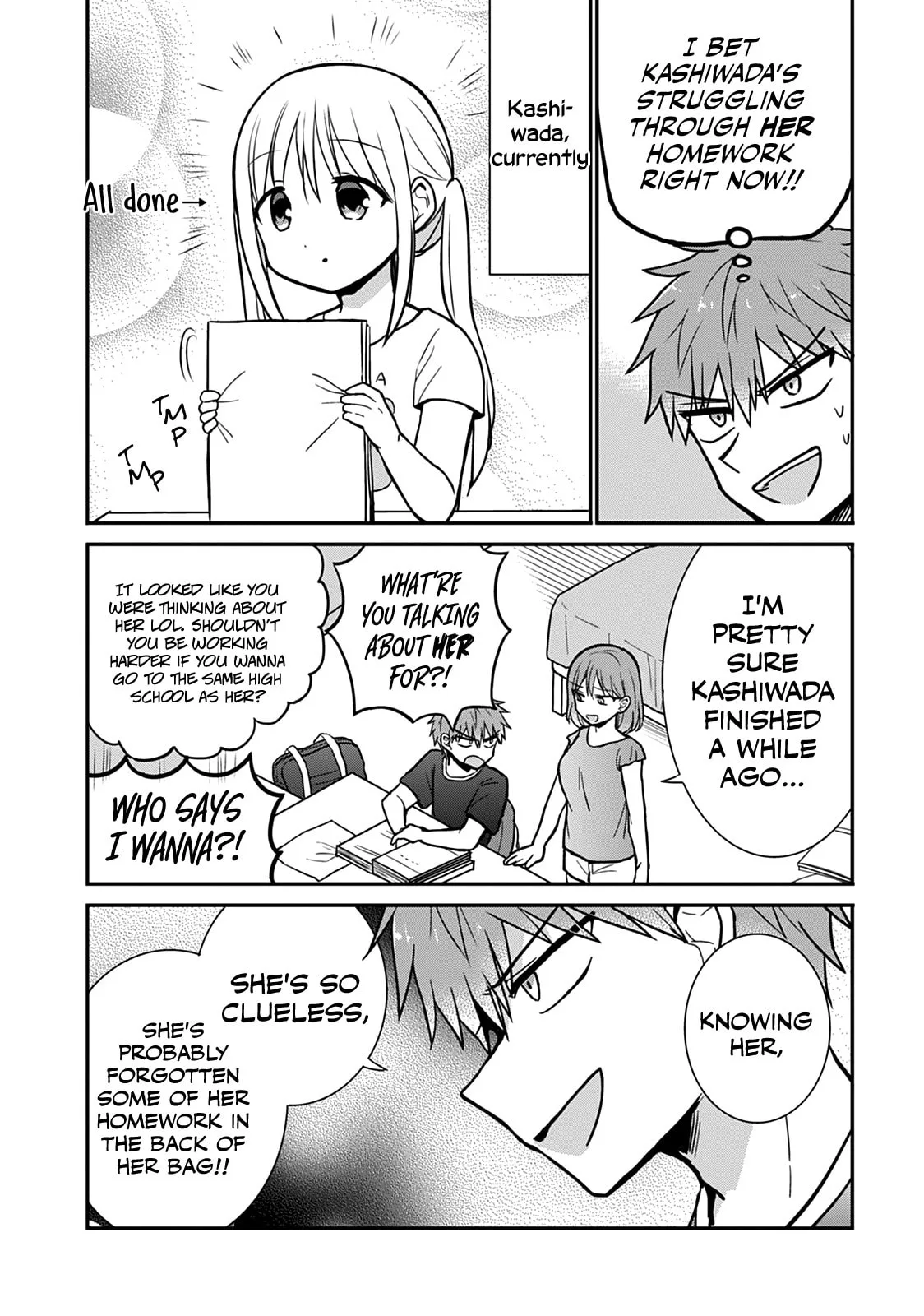 Inexpressive Kashiwada and Expressive Oota - Chapter 37.5 - Page 2