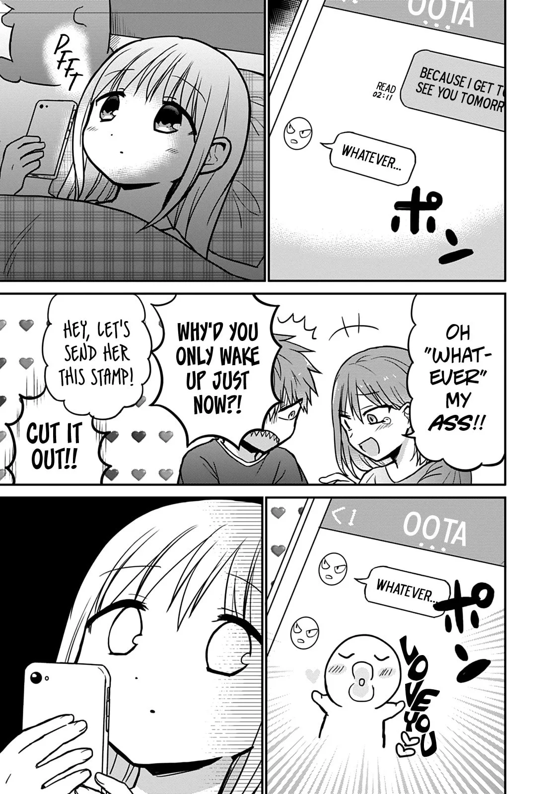 Inexpressive Kashiwada and Expressive Oota - Chapter 37.5 - Page 7