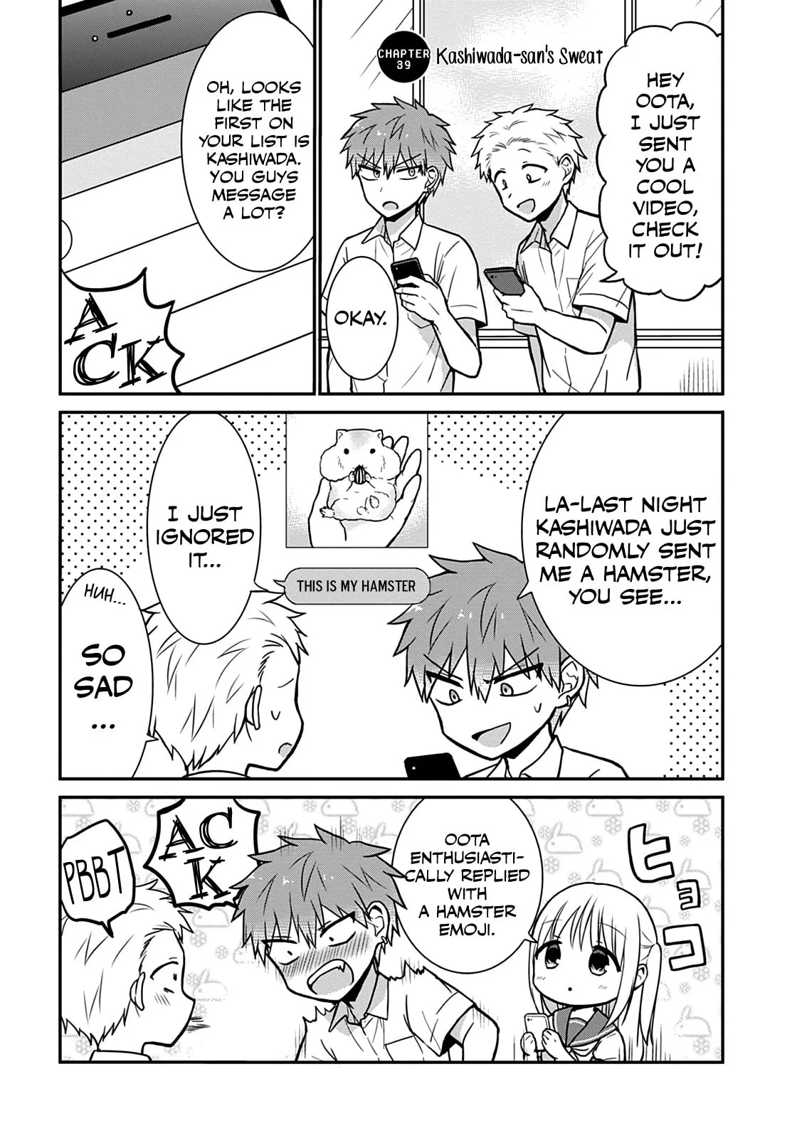 Inexpressive Kashiwada and Expressive Oota - Chapter 39 - Page 2