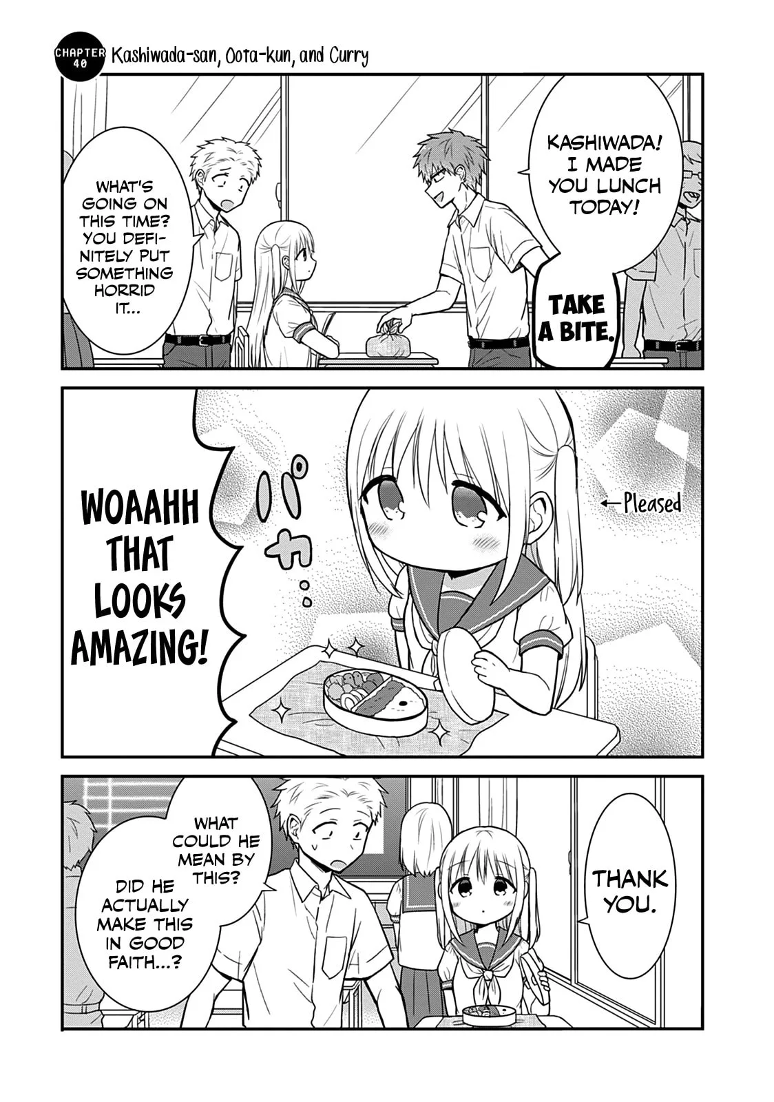 Inexpressive Kashiwada and Expressive Oota - Chapter 40 - Page 2