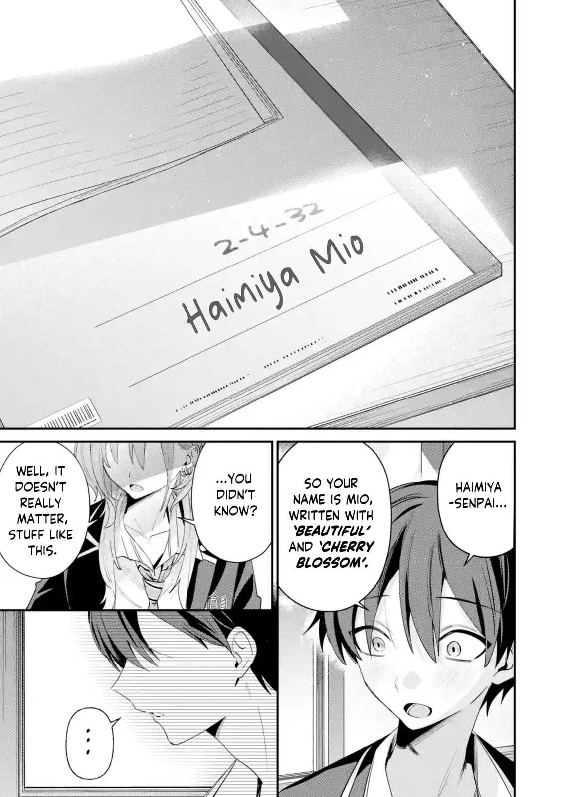 Haimiya-Senpai is Scary But Cute - Chapter 23 - Page 3