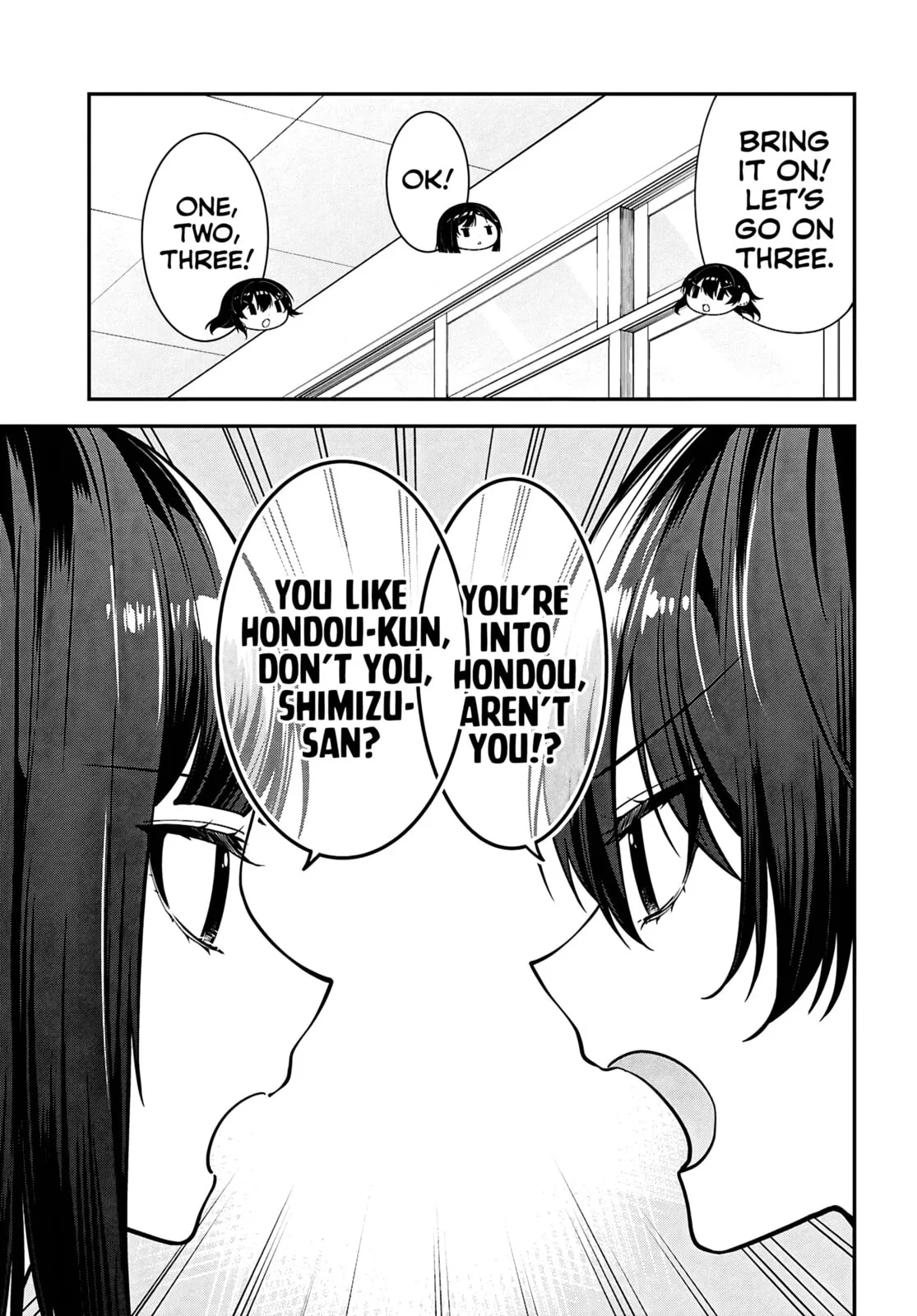 Tonari no Seki no Yankee Shimizu-san ga Kami o Kuroku Sometekita - Chapter 13 - Page 3