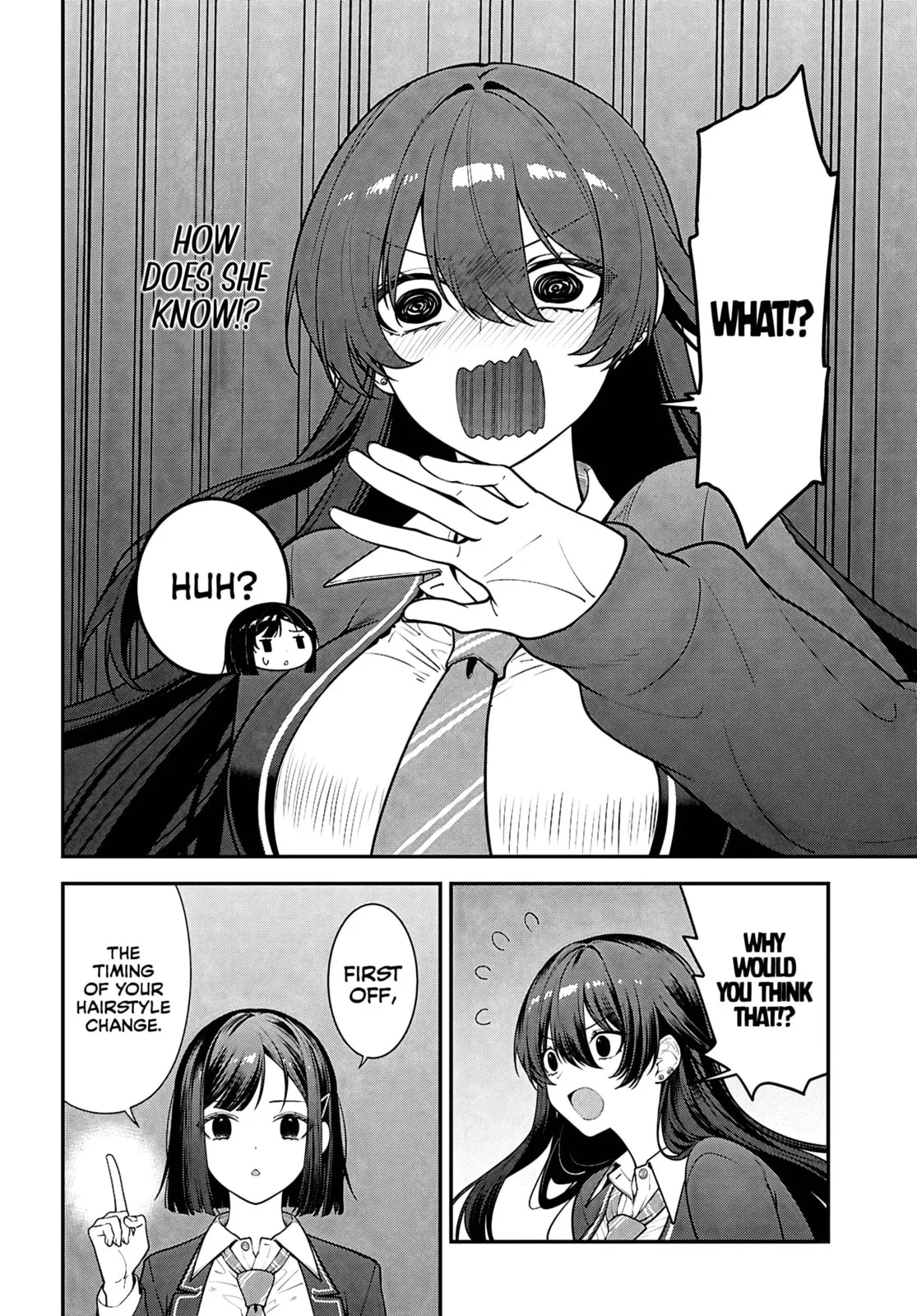 Tonari no Seki no Yankee Shimizu-san ga Kami o Kuroku Sometekita - Chapter 13 - Page 4