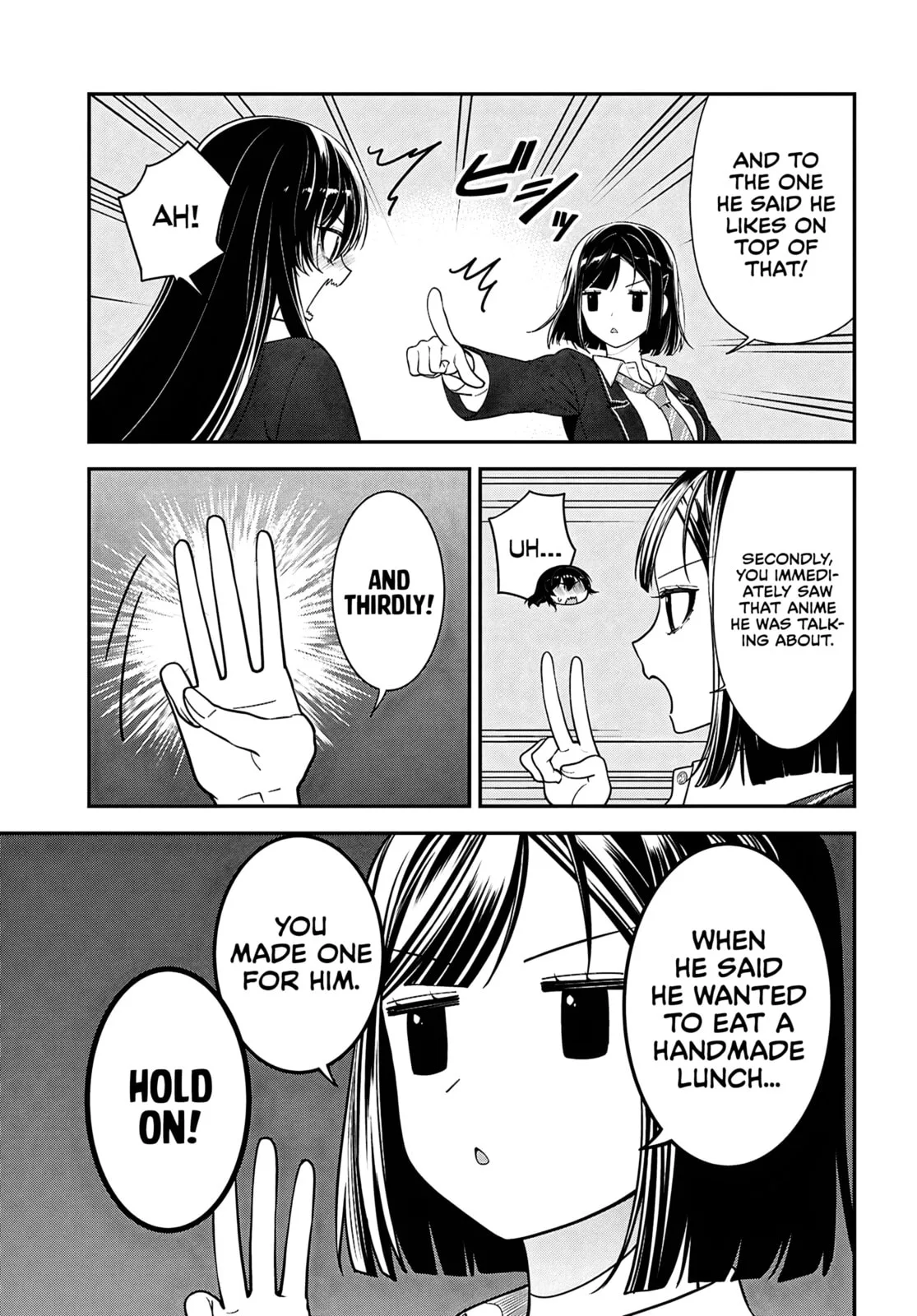 Tonari no Seki no Yankee Shimizu-san ga Kami o Kuroku Sometekita - Chapter 13 - Page 5