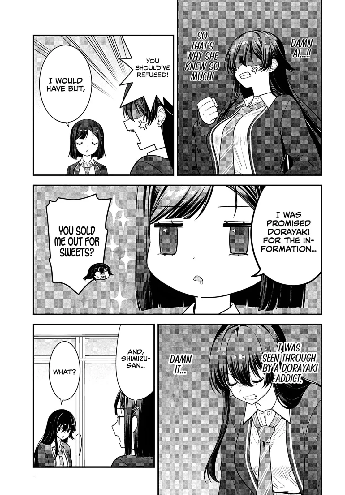 Tonari no Seki no Yankee Shimizu-san ga Kami o Kuroku Sometekita - Chapter 13 - Page 7