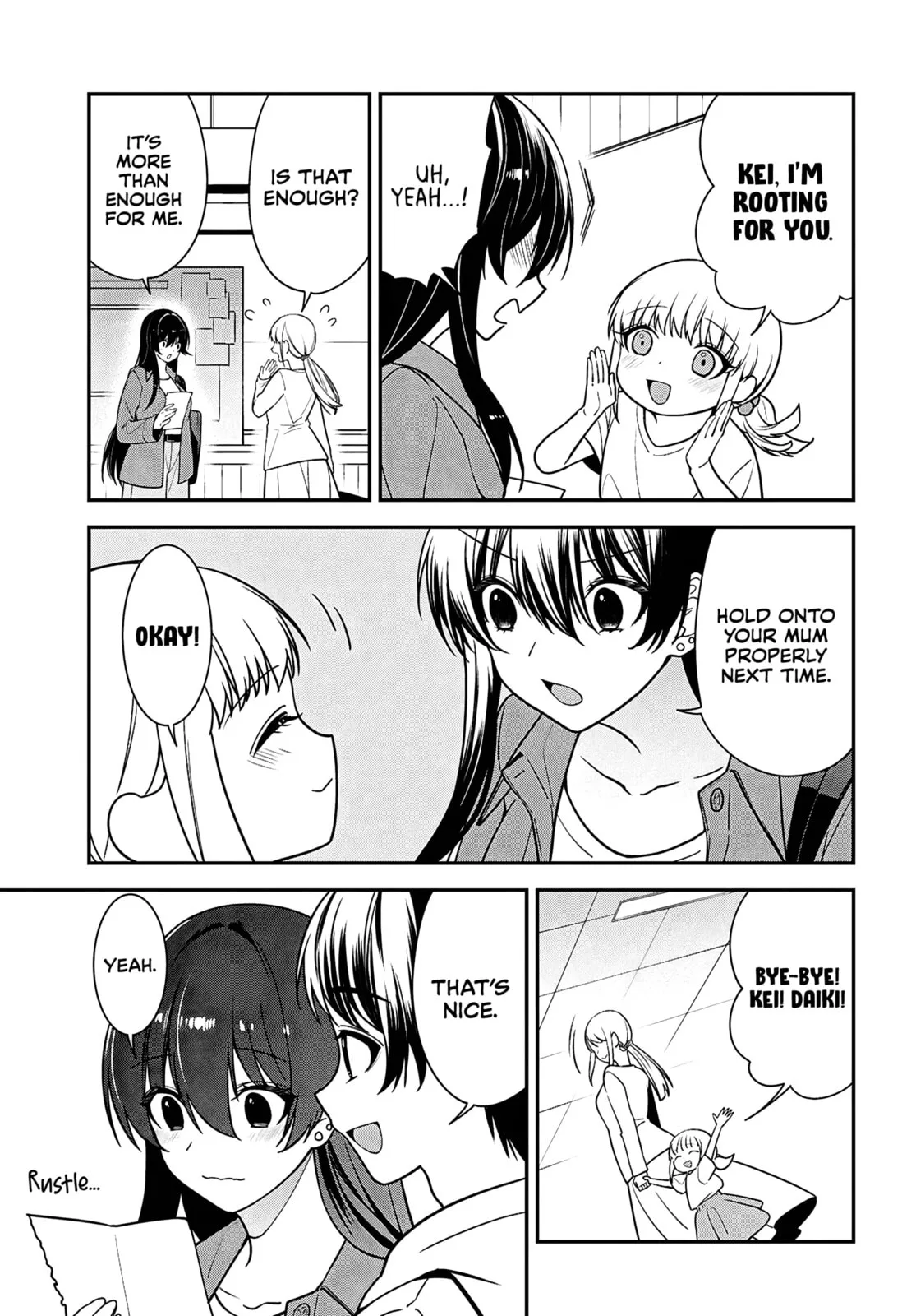 Tonari no Seki no Yankee Shimizu-san ga Kami o Kuroku Sometekita - Chapter 13 - Page 32